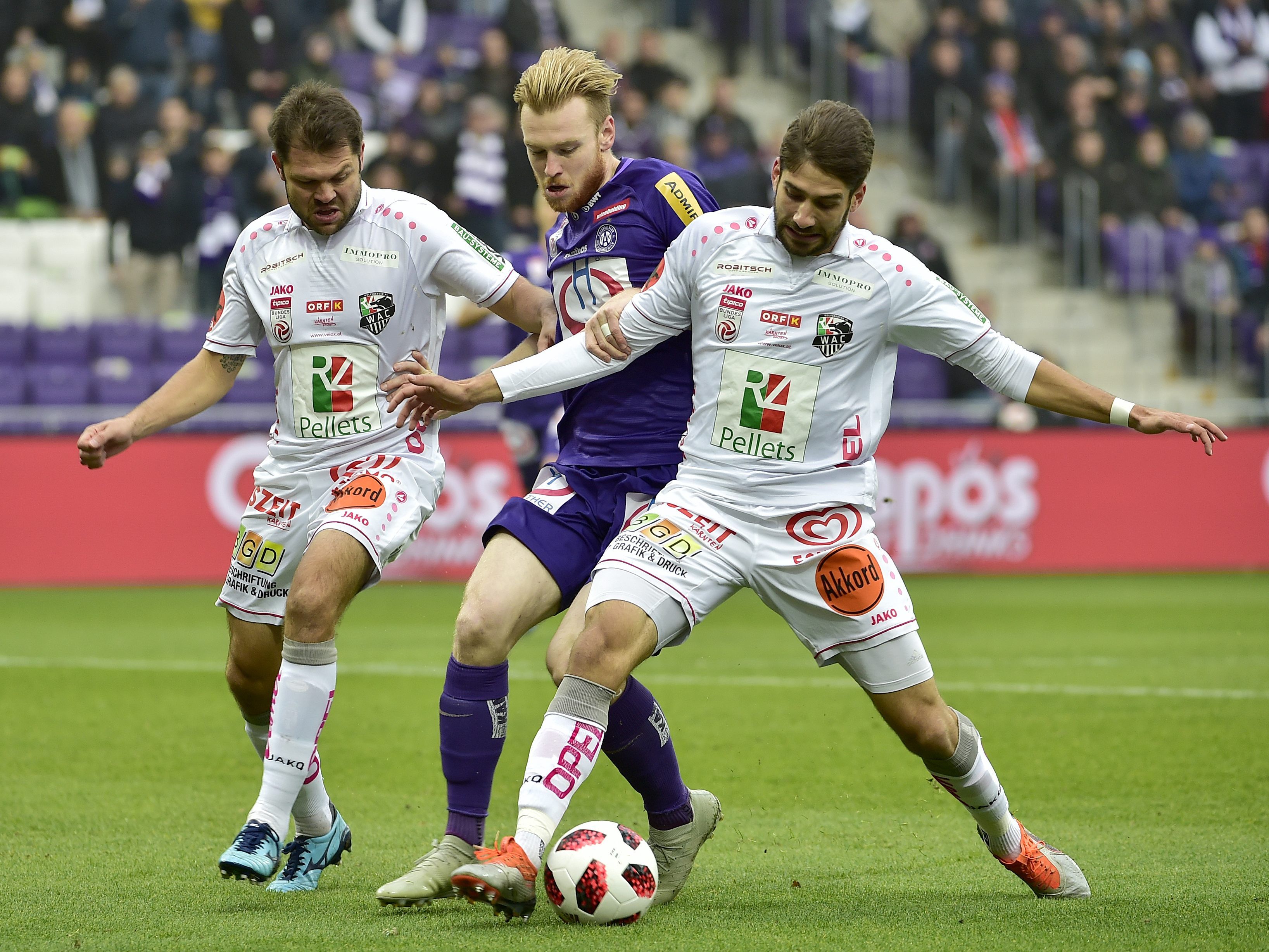 LIVE-Ticker zum Match WAC gegen Austria Wien ab 14.30 Uhr.