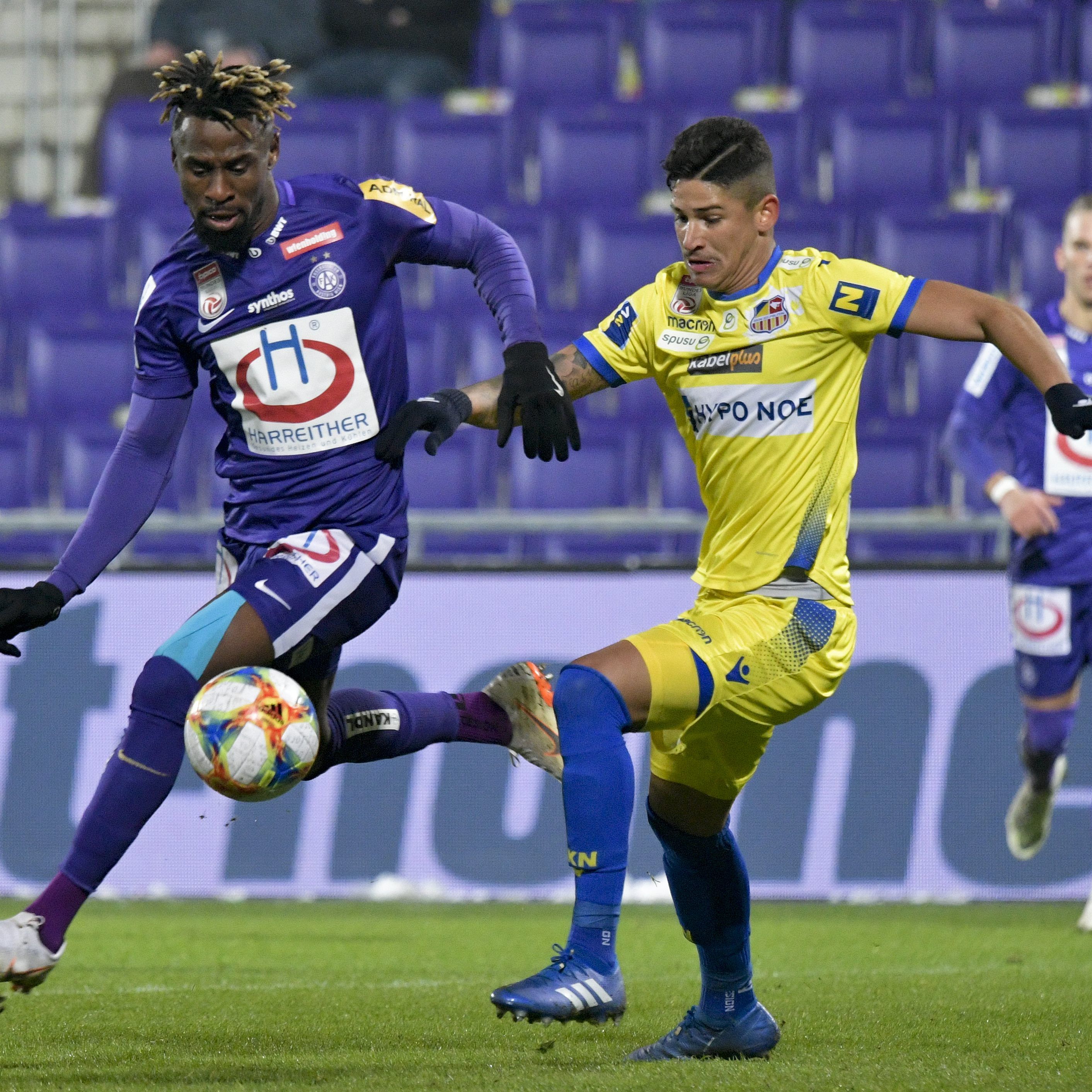 Hier sehen Sie das Match Austria Wien gegen SKN St. Pölten im Live-Stream und live im TV.