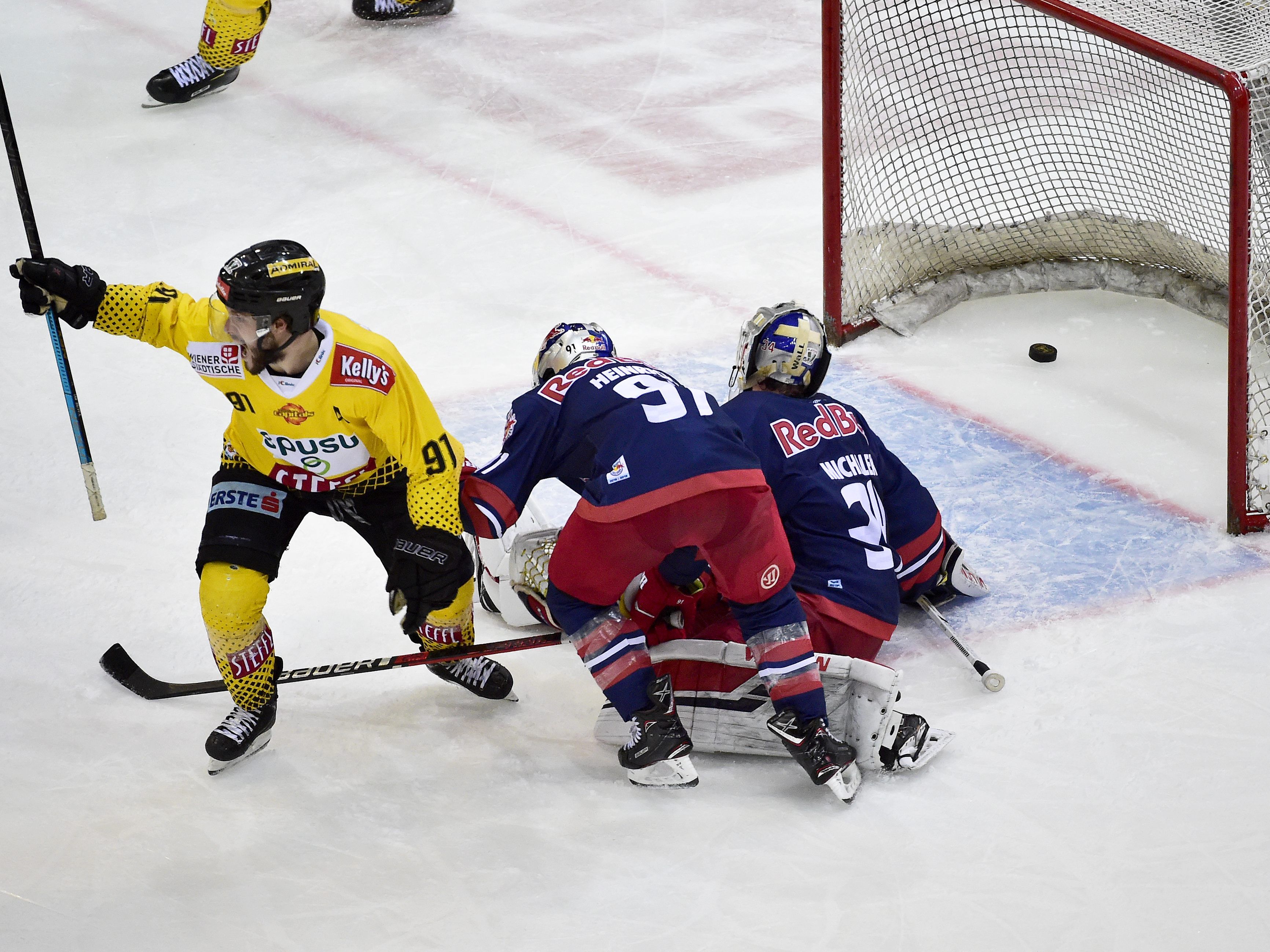 Die Capitals besiegen Salzburg mit 3:1.