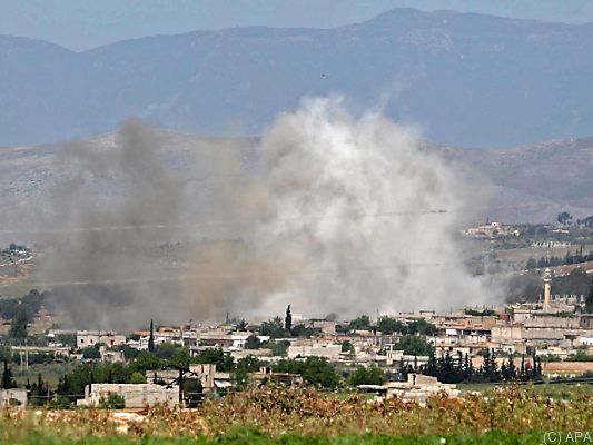 Zahlreiche Luftangriffe auf die Provinzen Idlib, Hama und Aleppo