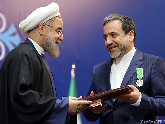 Araghchi (re.) gehört zu den Architekten der Wiener Atomabkommens Araghchi (re.) gehört zu den Architekten der Wiener Atomabkommens