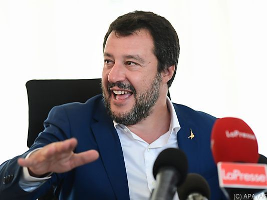 Der italienische Innenminister geht auf Konfrontationskurs