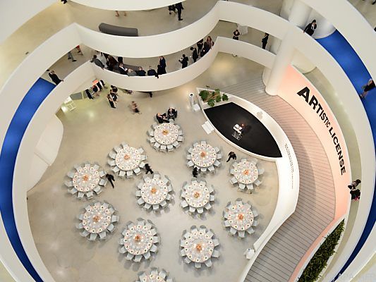 Im Guggenheim Museum dürfen die Künstler selbst ran