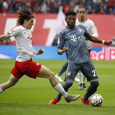 Duell Sabitzer (links) gegen Alaba