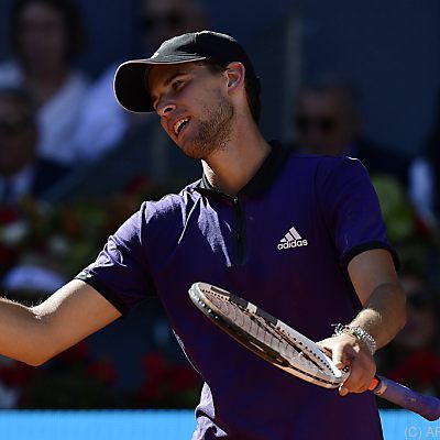 Thiem musste sich geschlagen geben