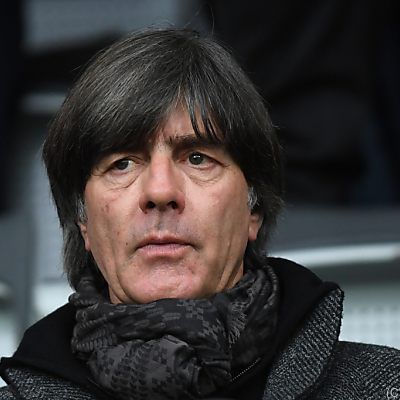 Deutscher Nationaltrainer Löw in Klinik