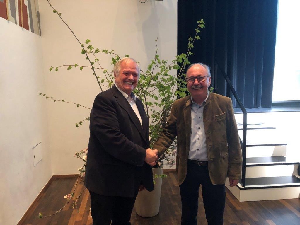 links Ing. Herbert Sturn, rechts Werner Abbrederis