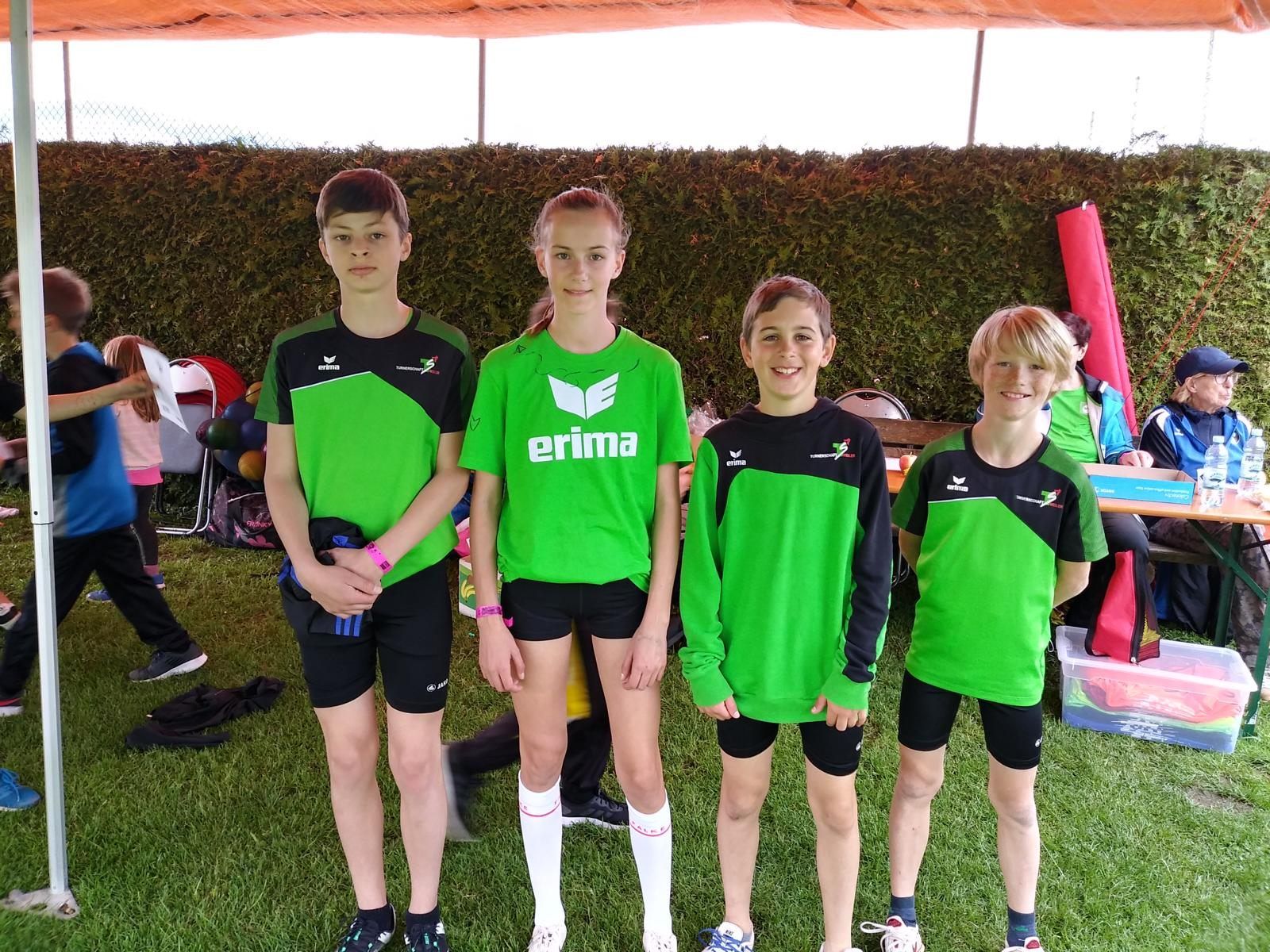 Die Sprint-Finalisten der TS-Weiler