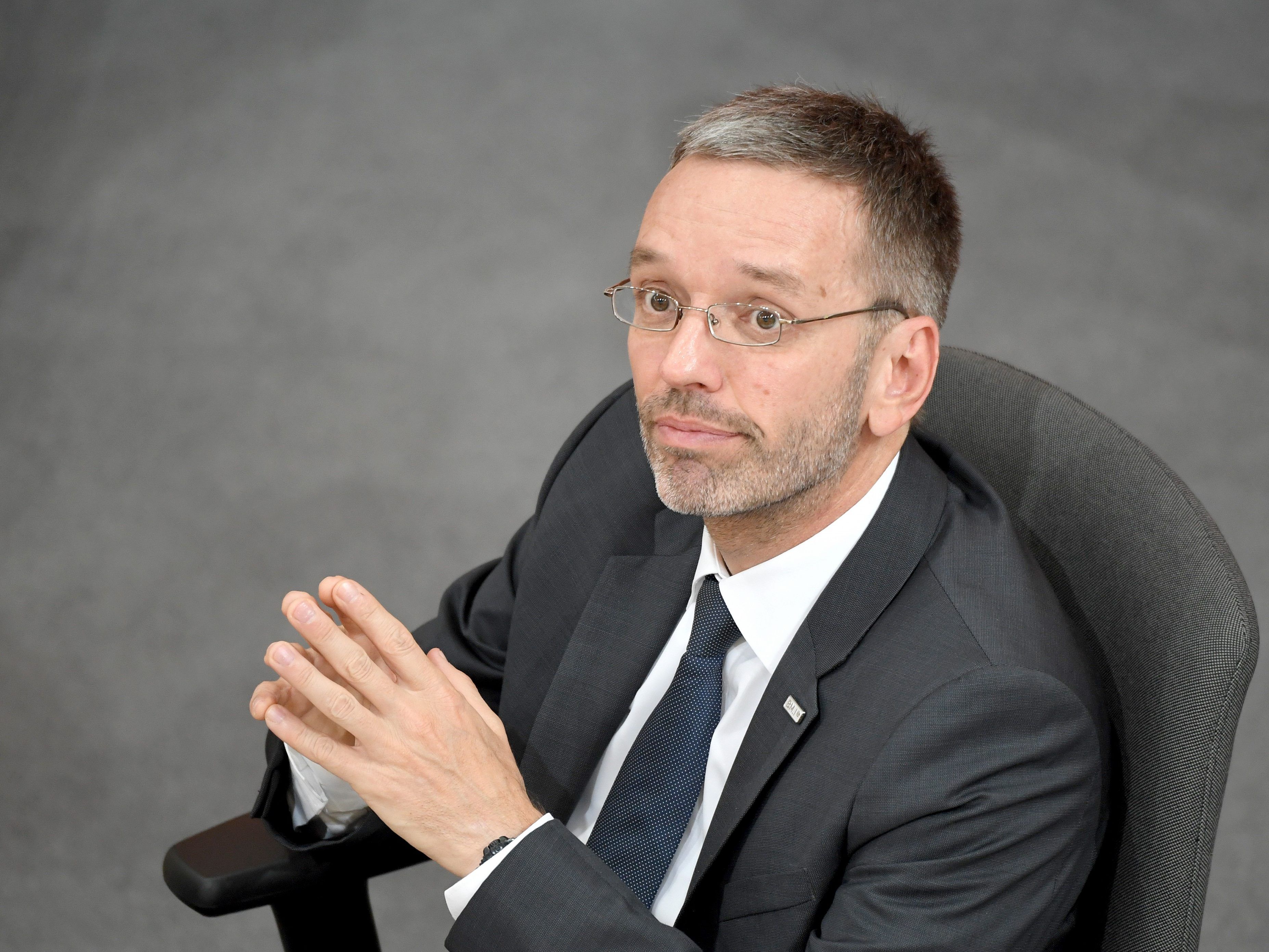 "Mein Ziel ist die Null" so Herbert Kickl über Asylanträge "Mein Ziel ist die Null" so Herbert Kickl über Asylanträge