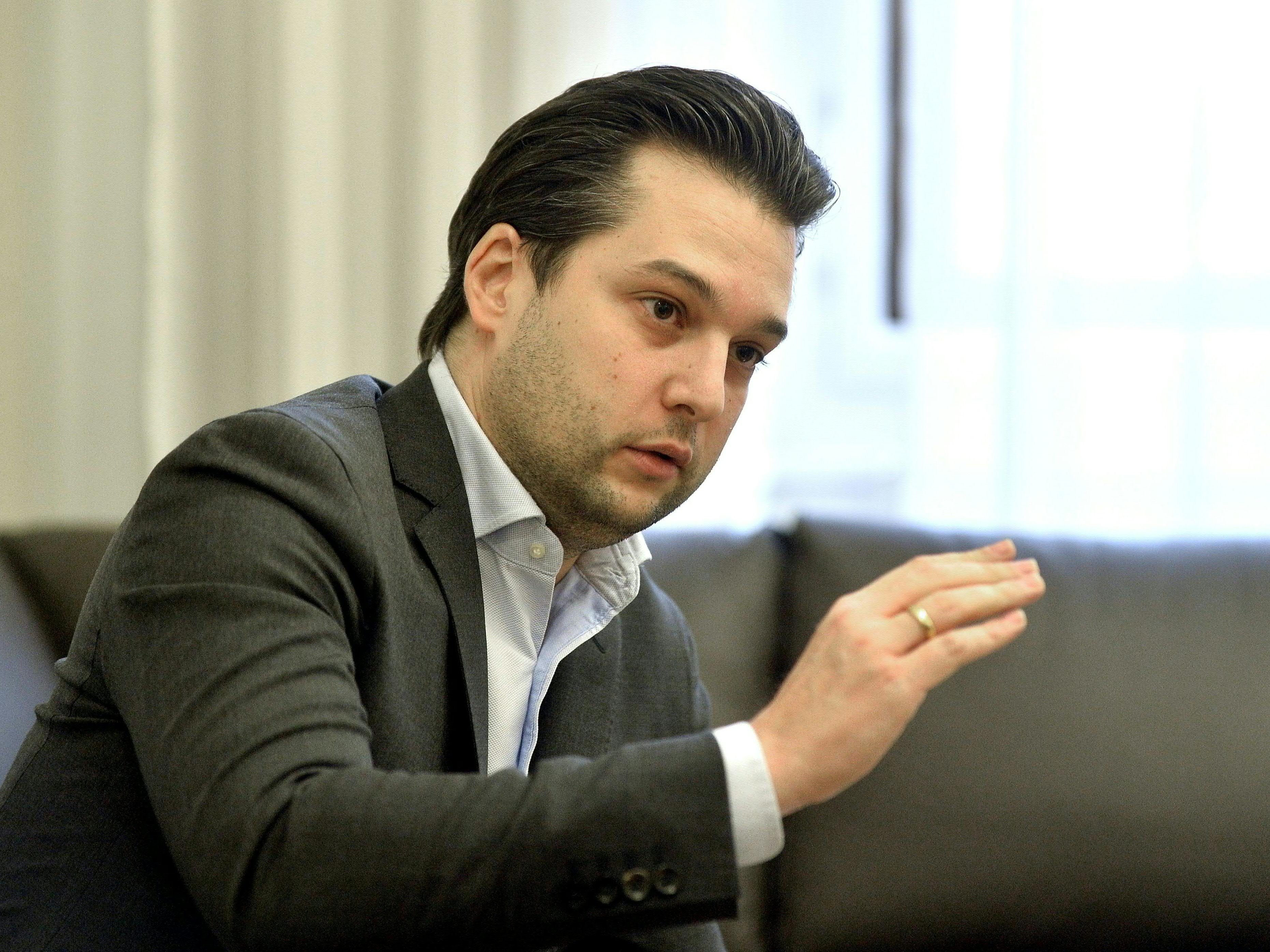 Dominik Nepp wurde Montagabend vom Vorstand designiert Dominik Nepp wurde Montagabend vom Vorstand designiert