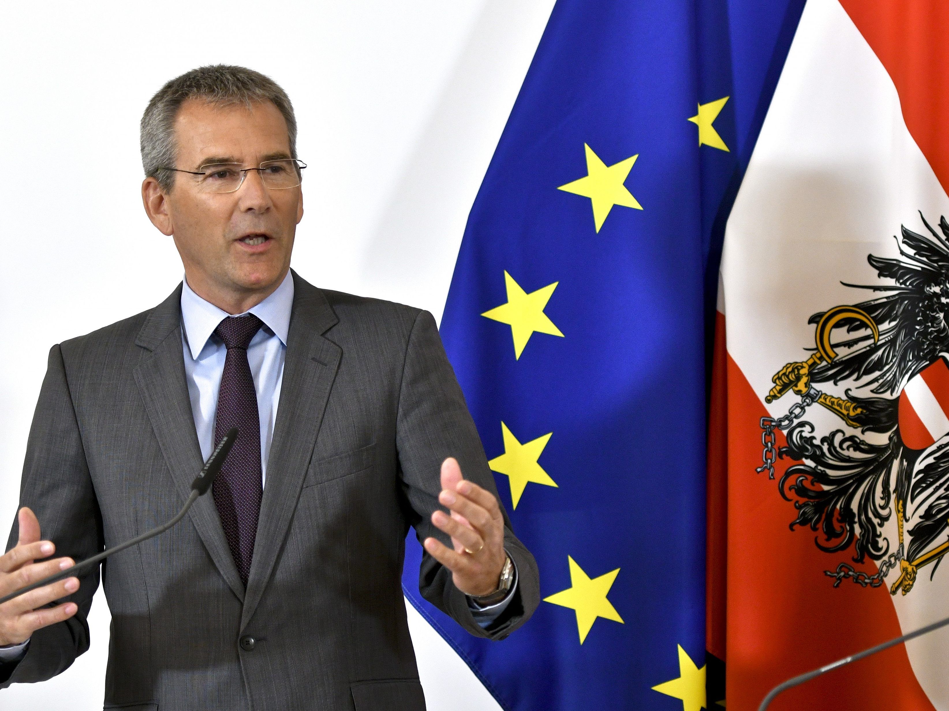 Finanzminister Löger wird Vizekanzler.