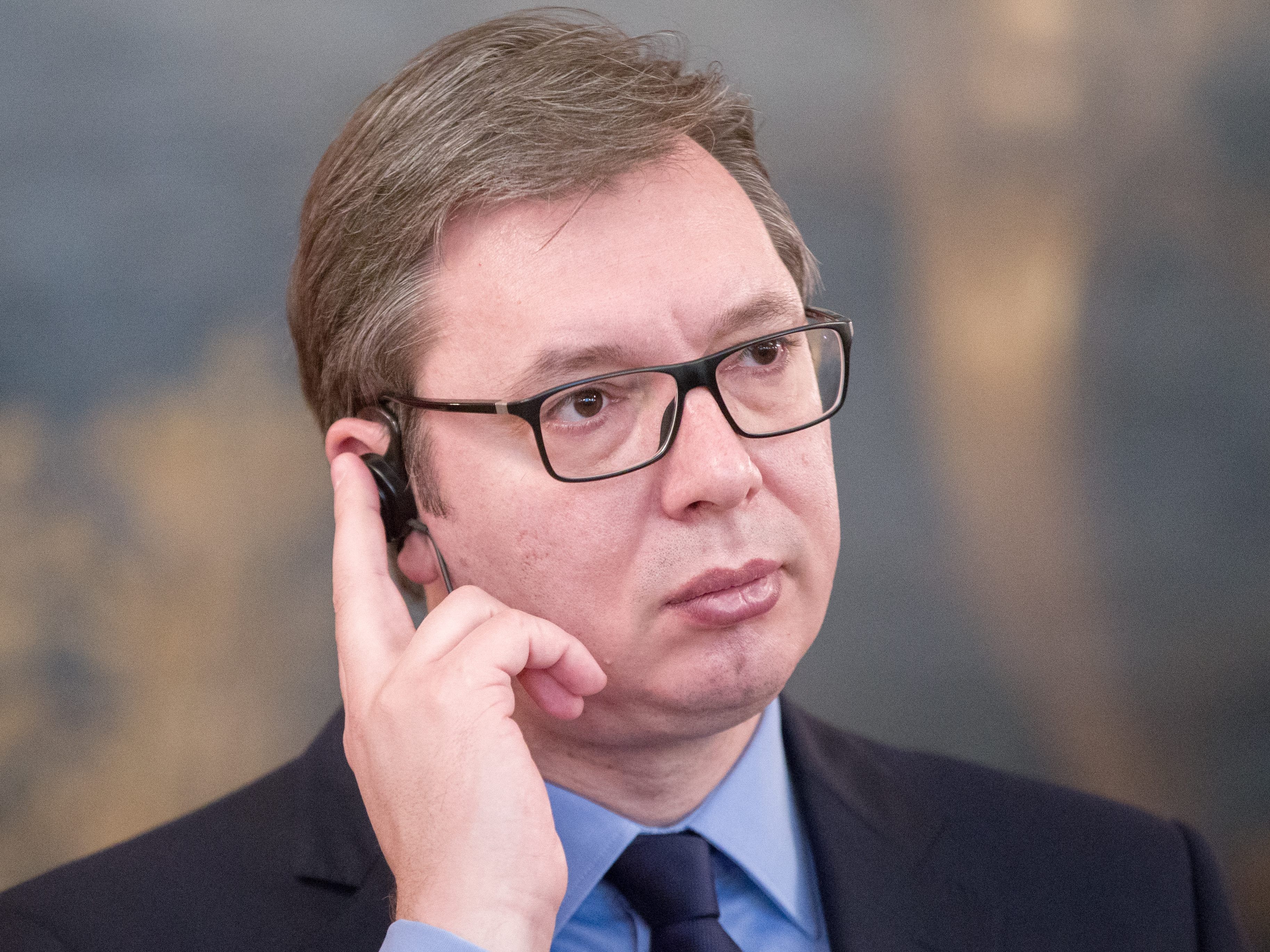 Der serbische Präsident Aleksandar Vucic