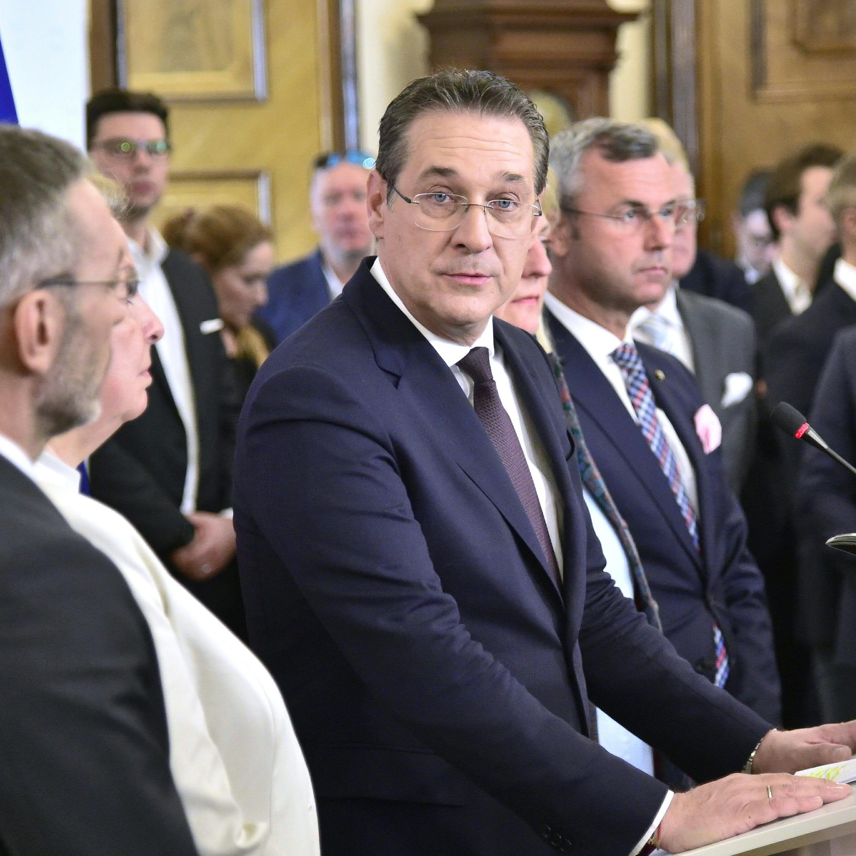 Die FPÖ tagt im Geheimen.