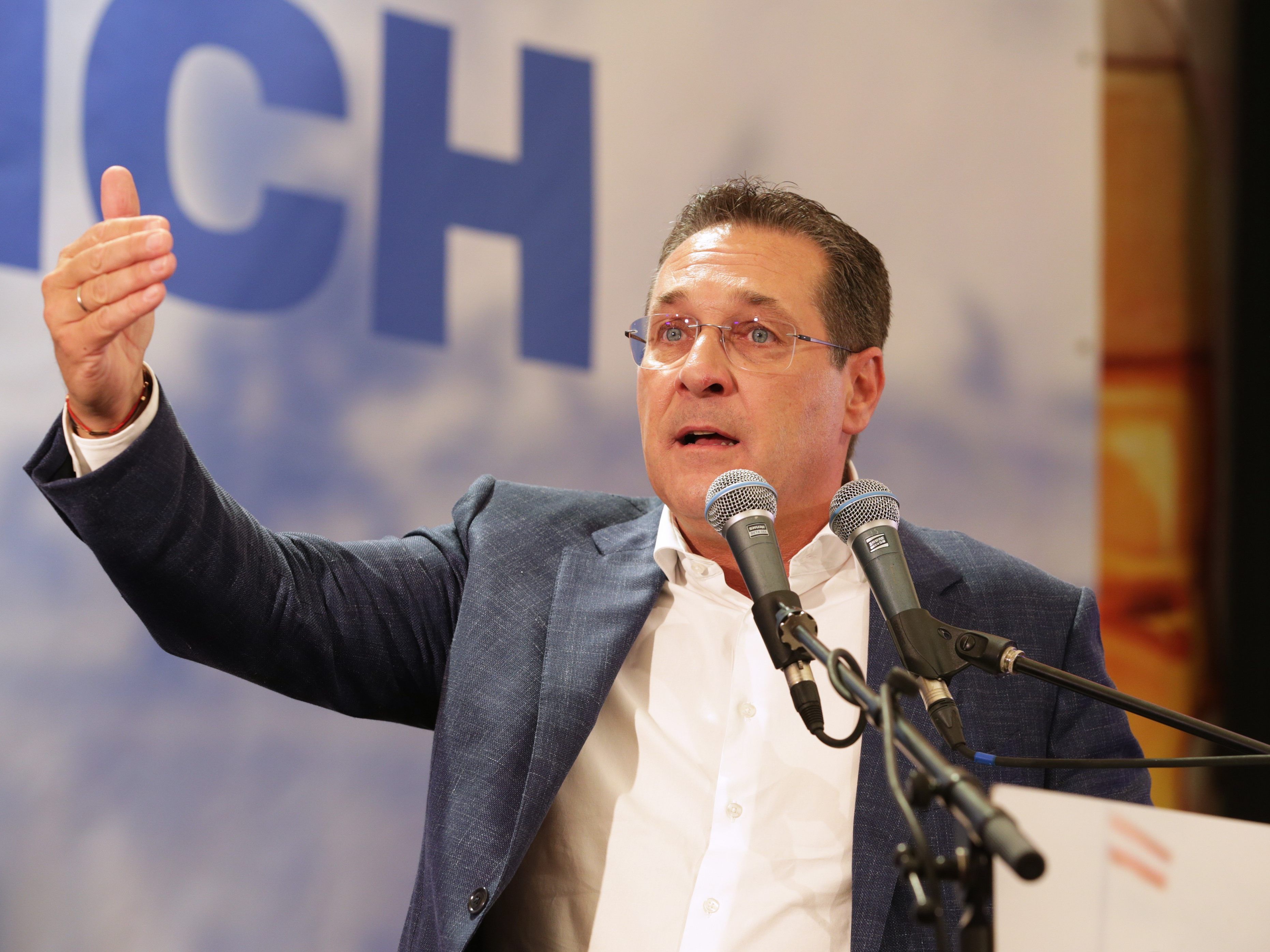 Strache meldet sich zu den Tadelungen des Bundeskanzler zu Wort.