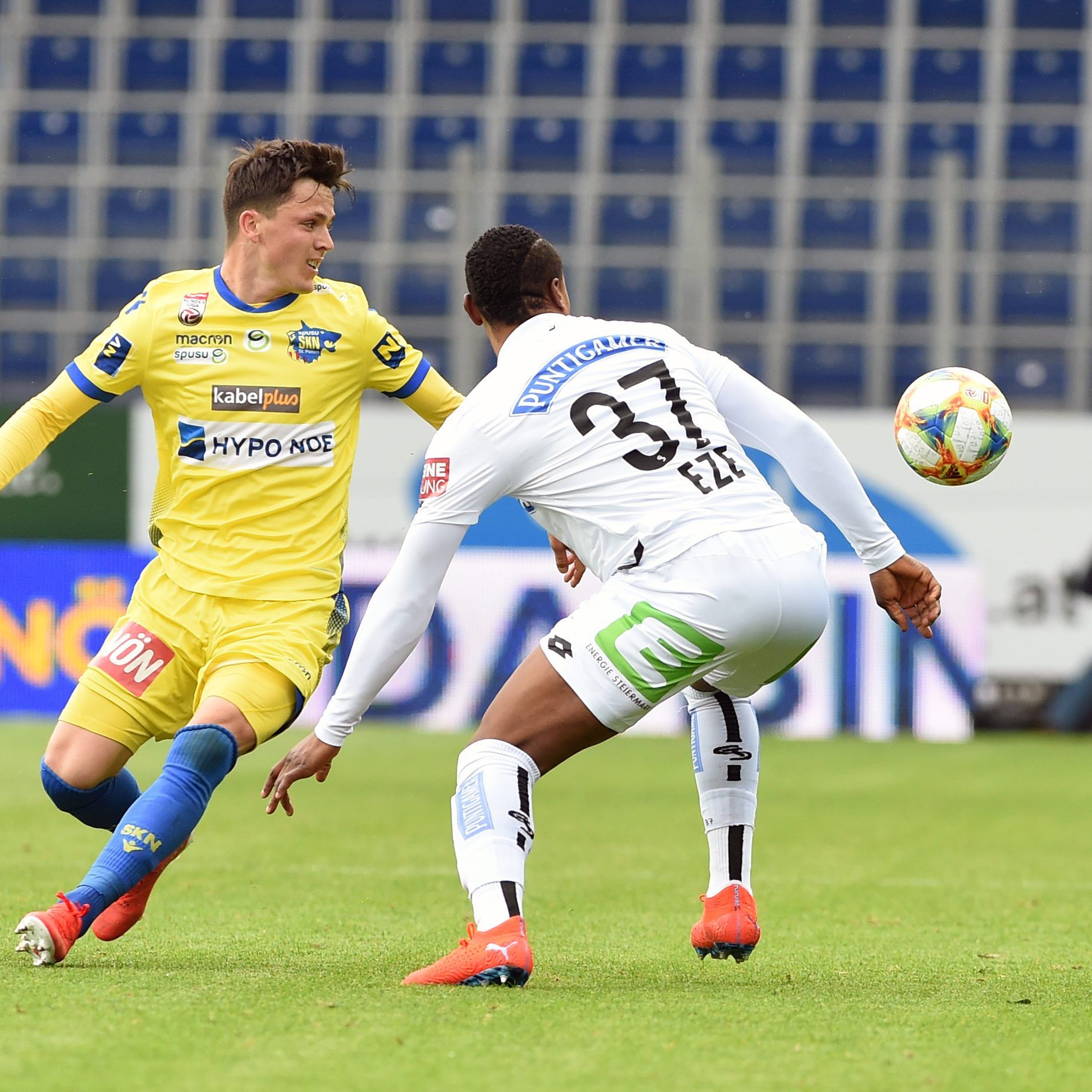 Sturm Graz siegte gegen St. Pölten mit einem 1:0.