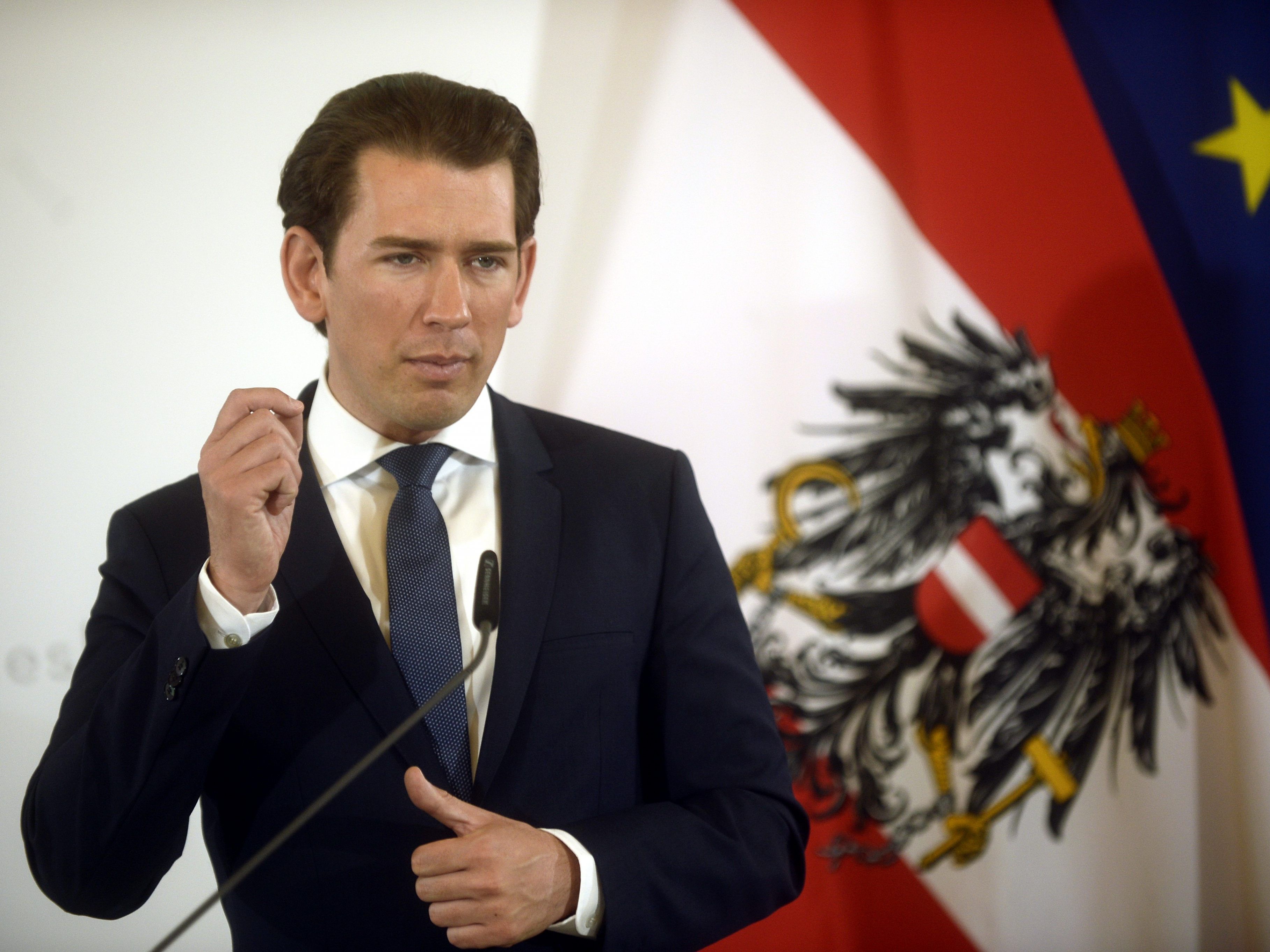 "Genug ist genug": Bundeskanzler Kurz strebt Neuwahlen an. "Genug ist genug": Bundeskanzler Kurz strebt Neuwahlen an.