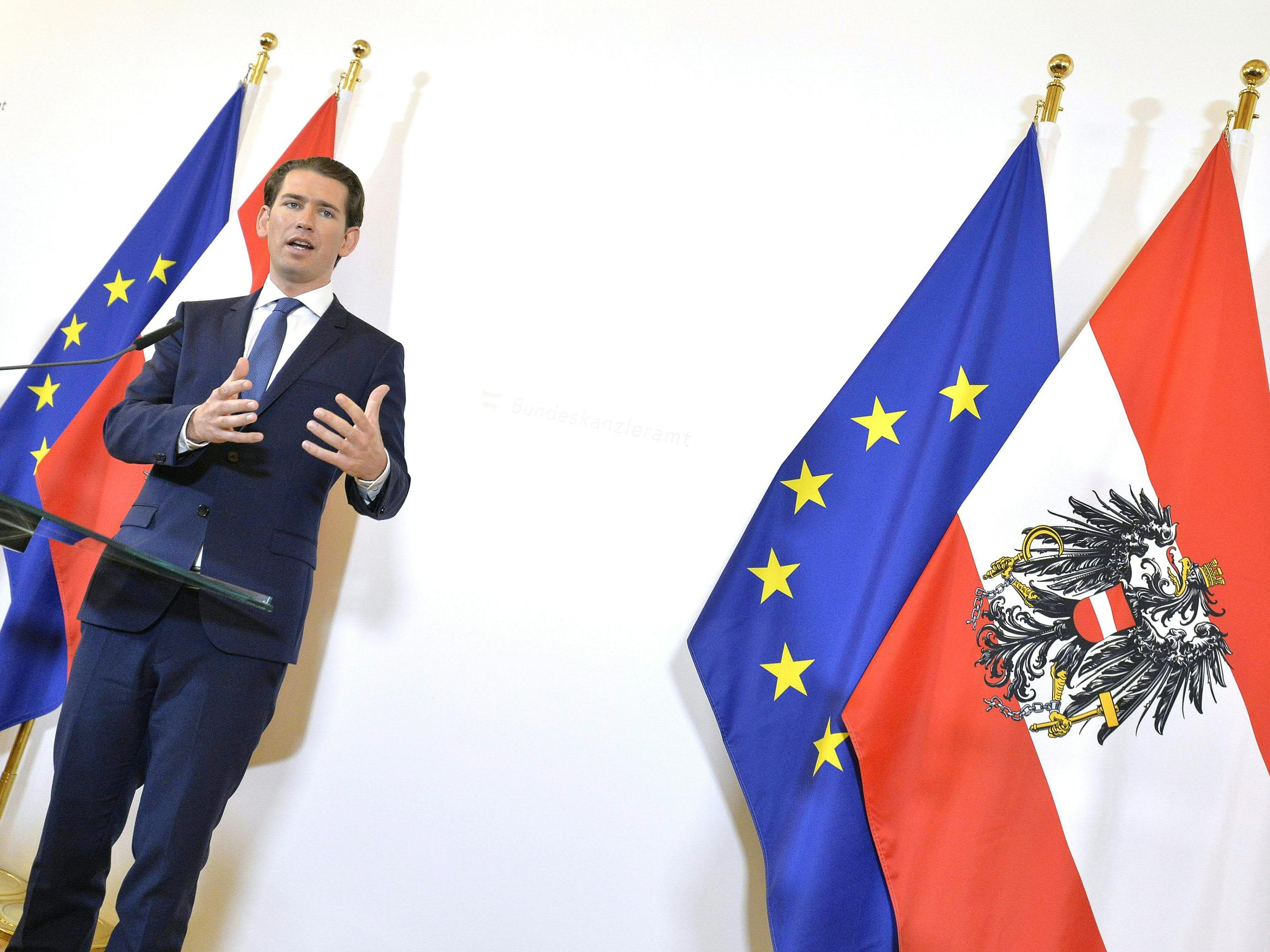 Kurz wird sich mit allen Parteichefs treffen.