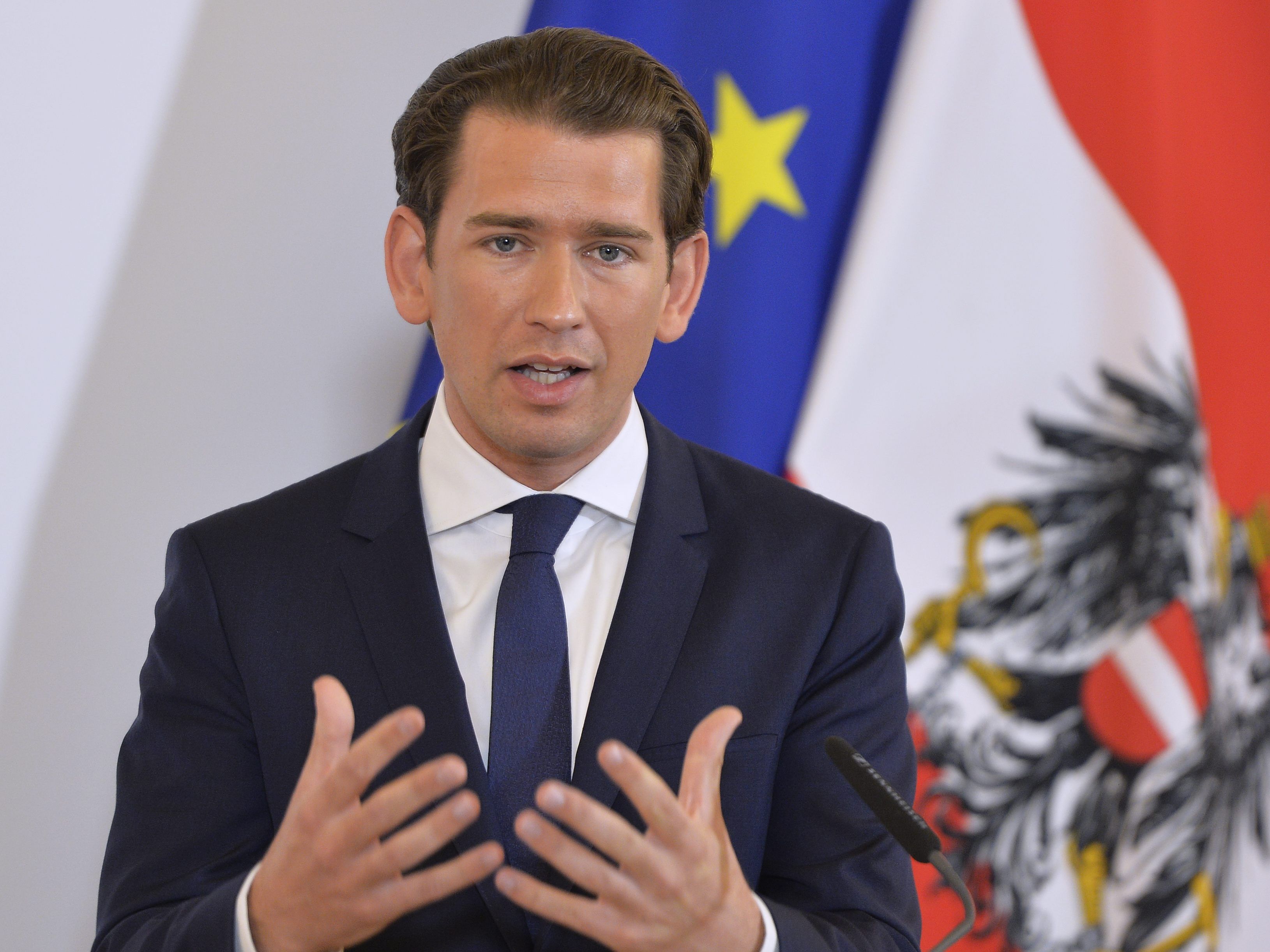 Nach der Stellungnahme von Bundeskanzler Kurz über Kickl, verlassen ale FPÖ-Minister die Regierung.