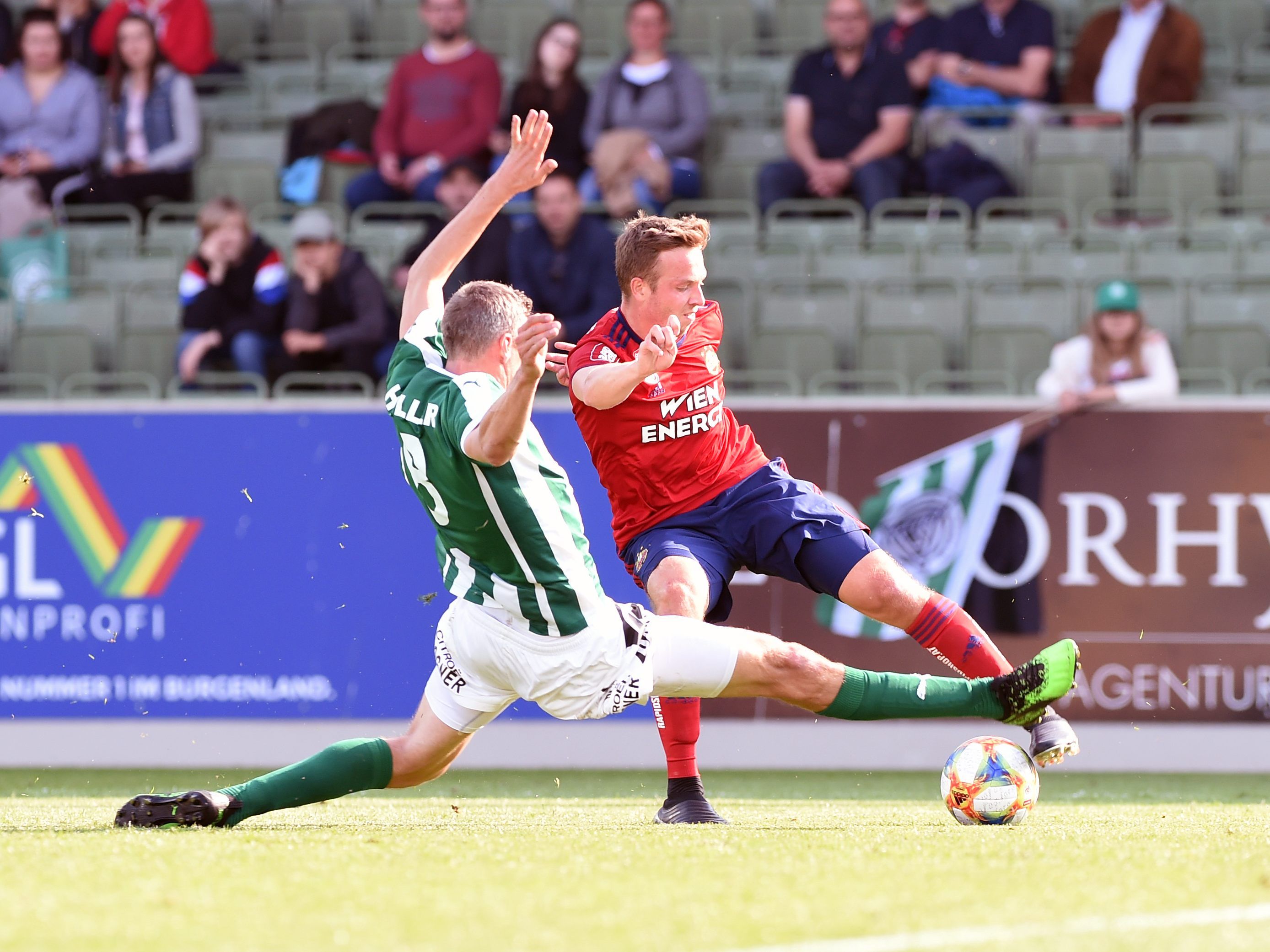 Mattersburg sichert sich das Europacup-Pay-off. Mattersburg sichert sich das Europacup-Pay-off.