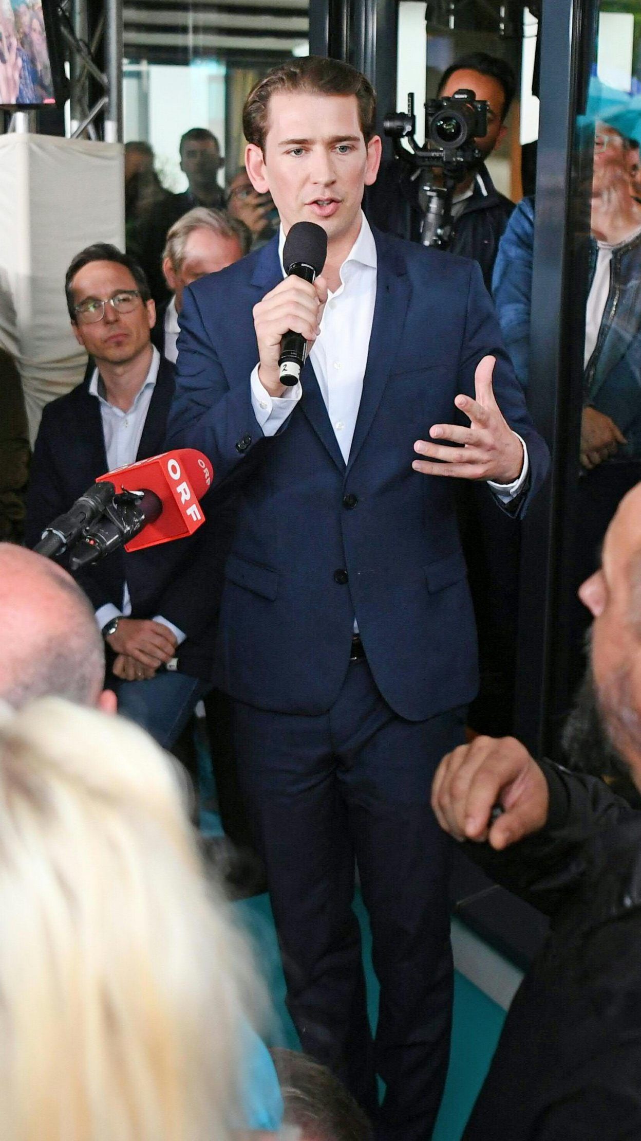 Kurz mit einer Kampfansage an SPÖ und FPÖ.