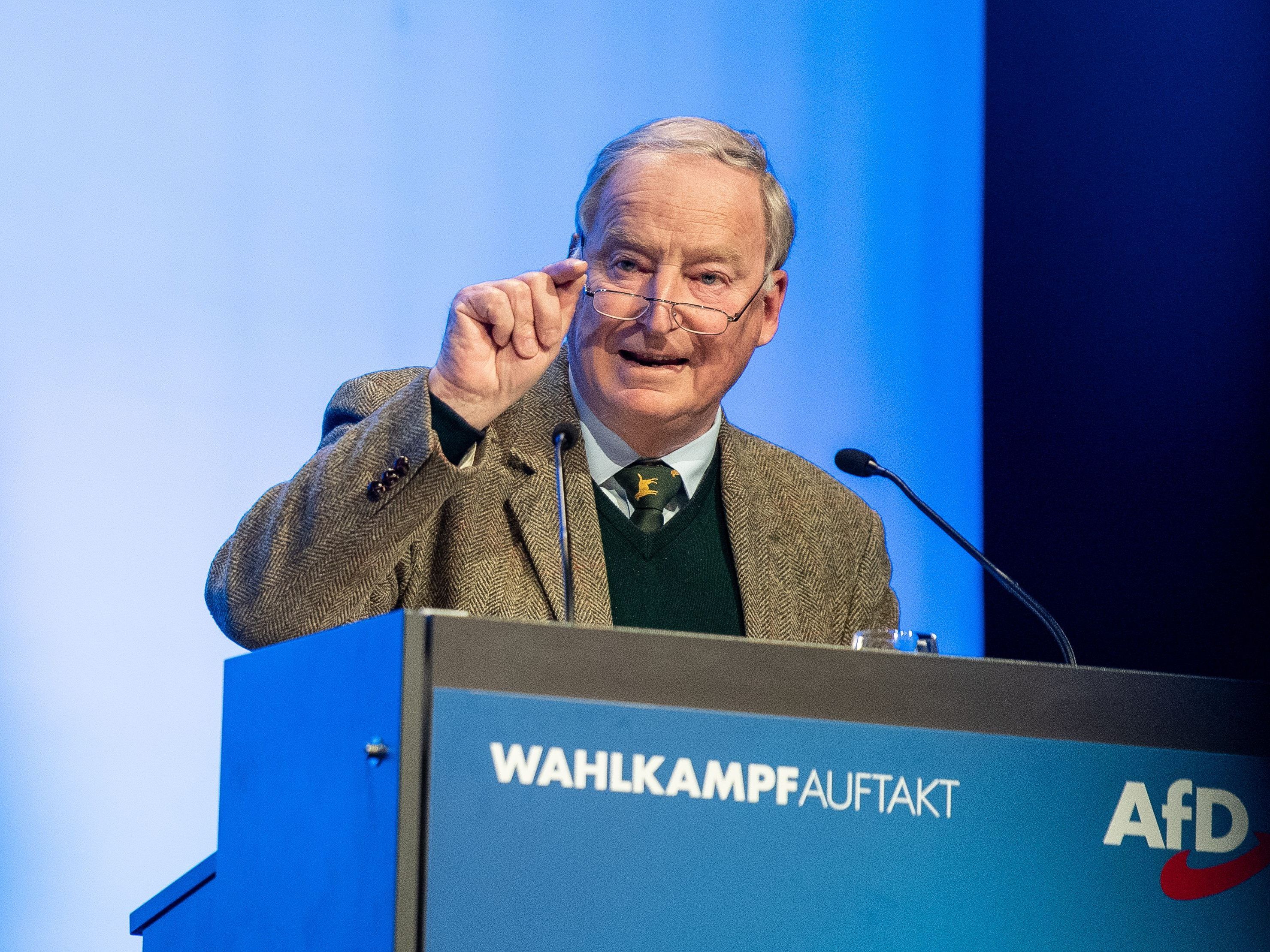 AfD-Chef Alexander Gauland fand kritische Worte zum Ibiza-Video