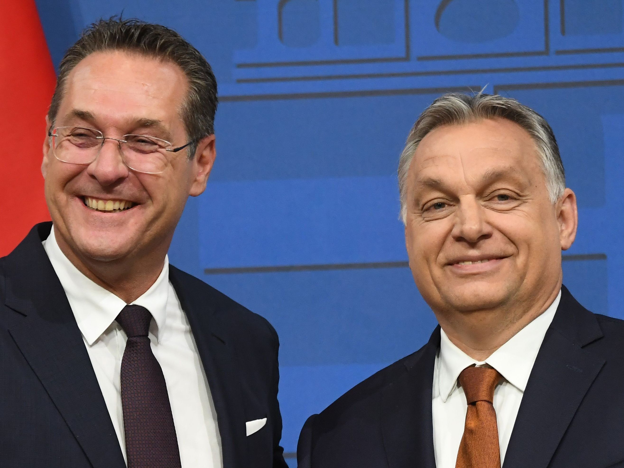Heinz-Christian Strache und Viktor Orban standen bisher in gutem Einvernehmen
