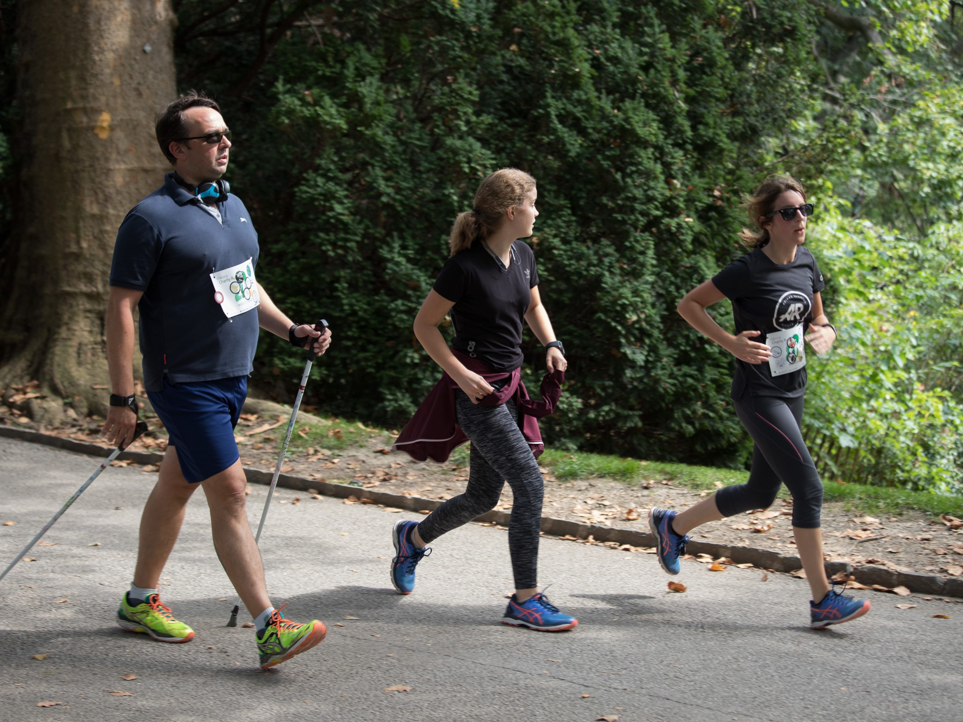 Der Vienna Charity Run kann laufend, walkend oder gehend absolviert werden. Der Vienna Charity Run kann laufend, walkend oder gehend absolviert werden.