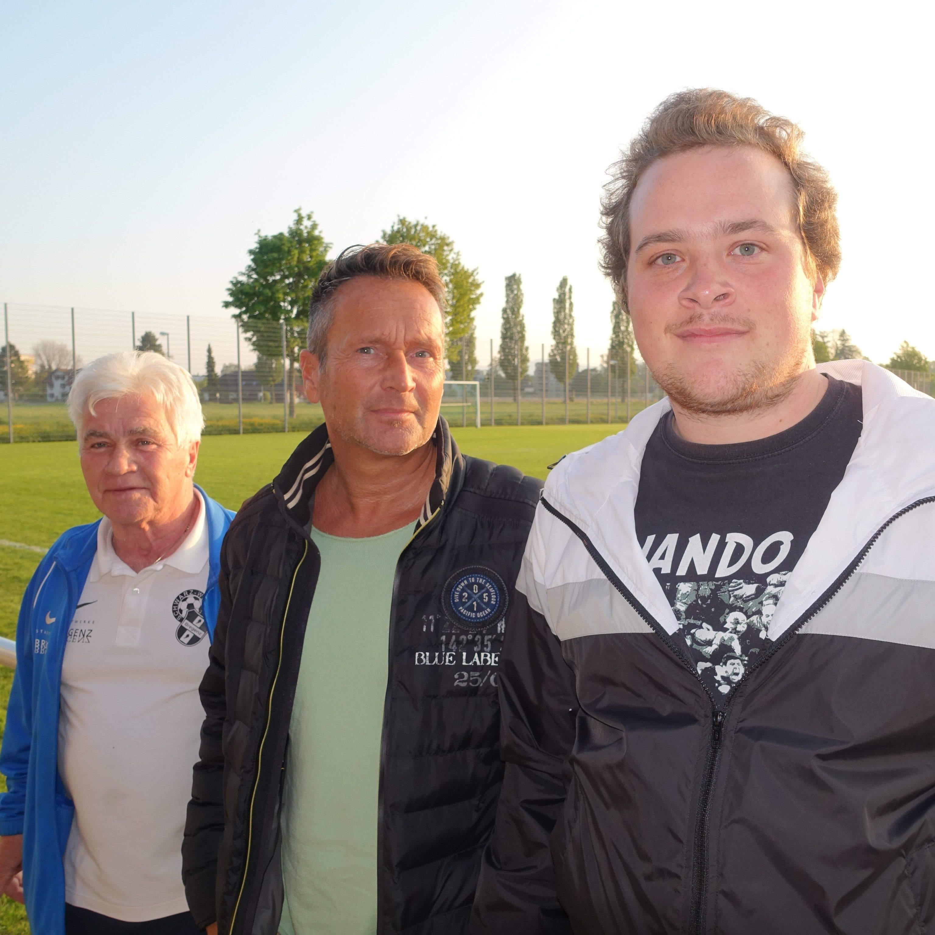 Von links nach rechts: Begle, Fricke, Fogarasi