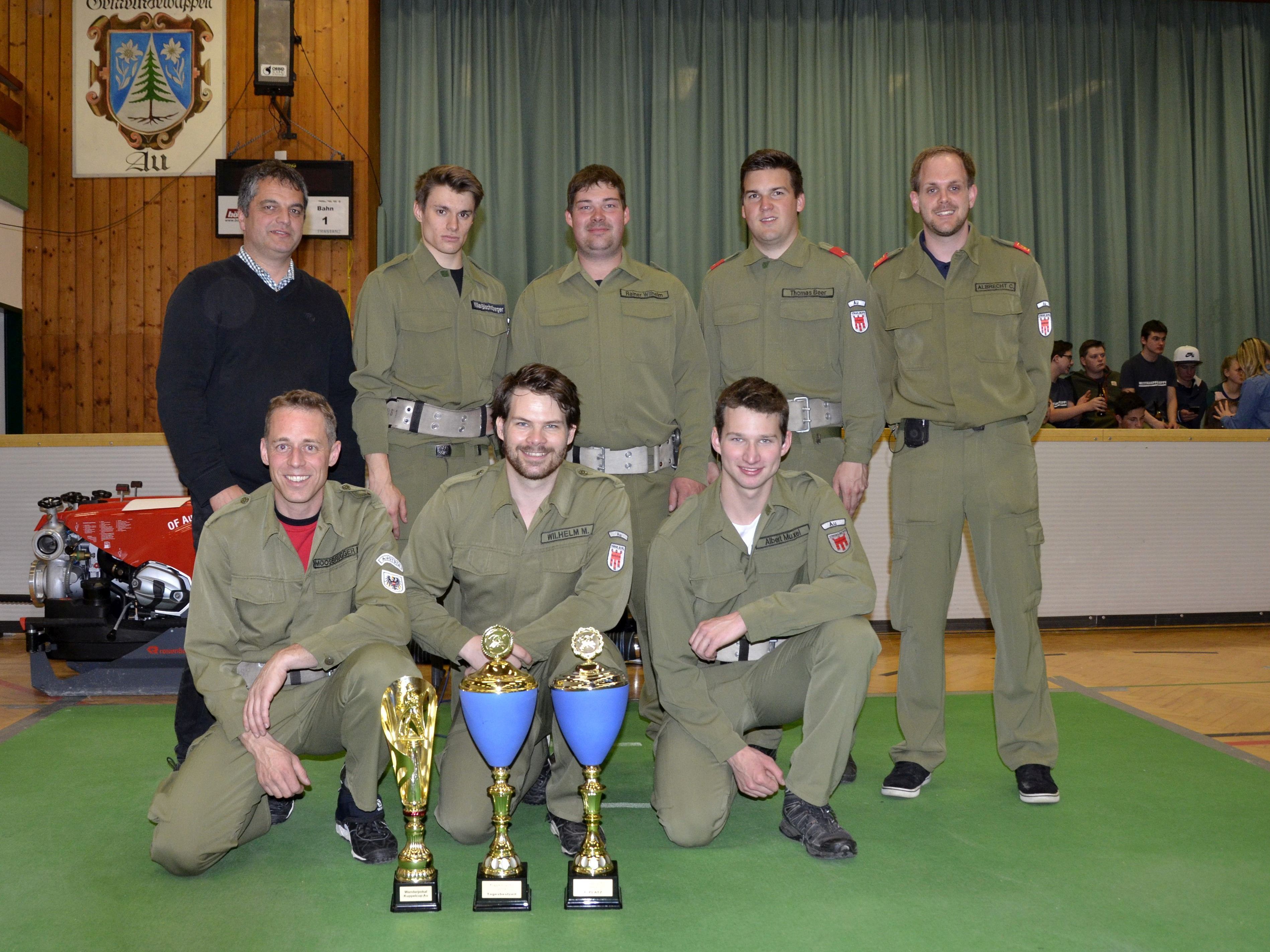 Kuppelcup -die Siegergruppe Au 1 Kuppelcup -die Siegergruppe Au 1