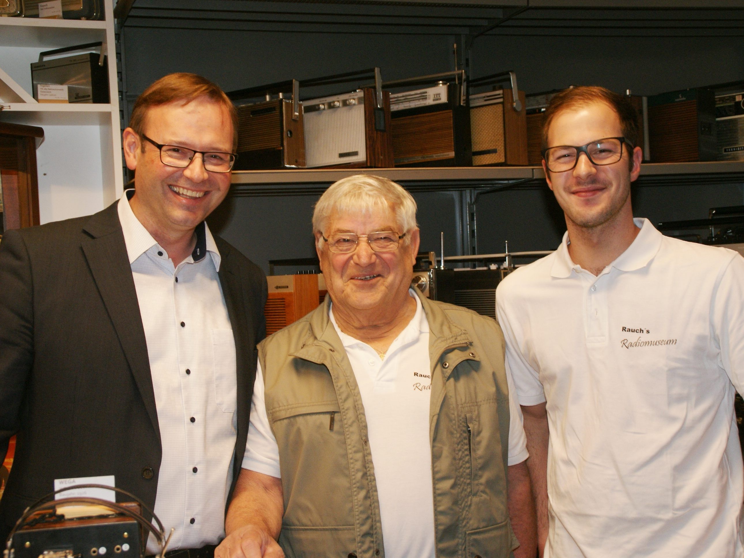 v.li. Daniel Steinhofer, Herbert Rauch, Jan Hollenstein v.li. Daniel Steinhofer, Herbert Rauch, Jan Hollenstein