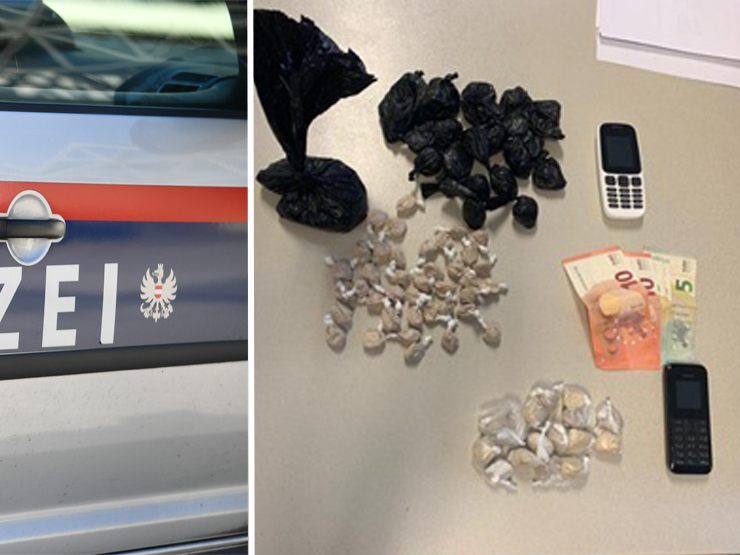 Die Polizei konnte 257 Gramm Heroin sicherstellen. Die Polizei konnte 257 Gramm Heroin sicherstellen.