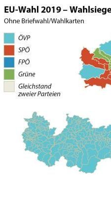 Die Wahlsieger nach Gemeinden