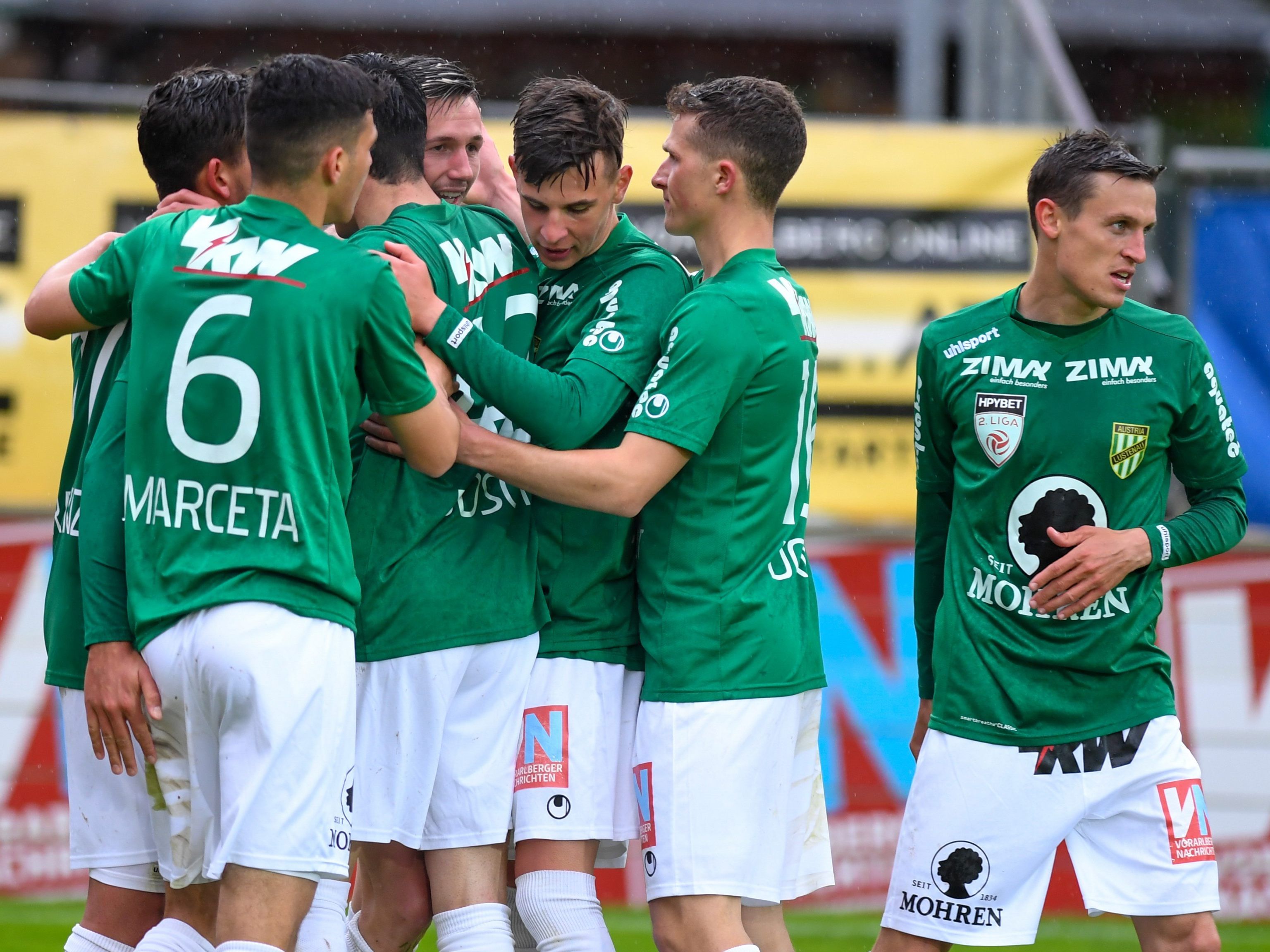 Die Austria kehrte mit dem Sieg gegen Steyr wieder auf die Siegerstraße zurück.
