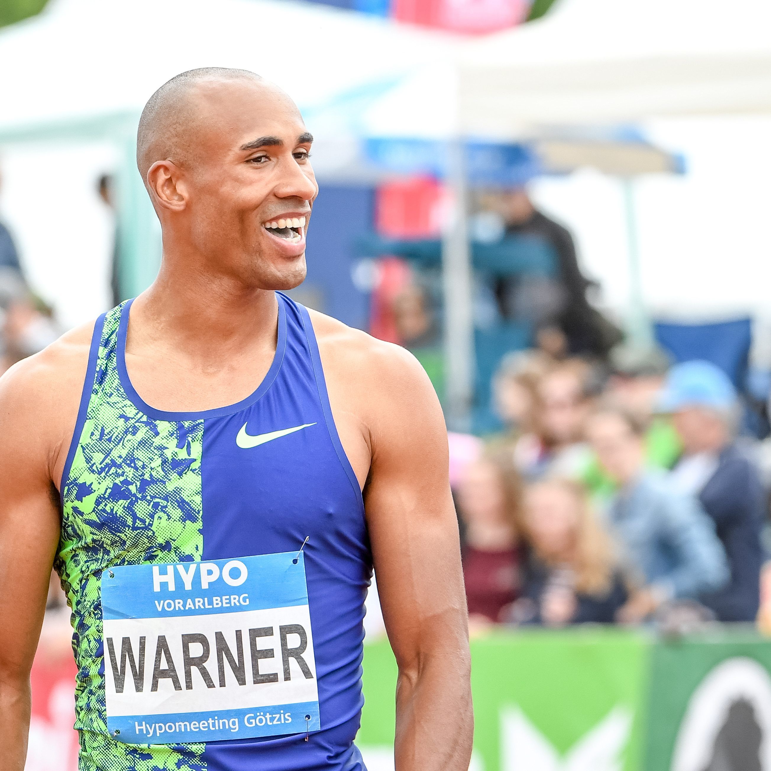 Damian Warner stellt neuen Weltrekord auf.