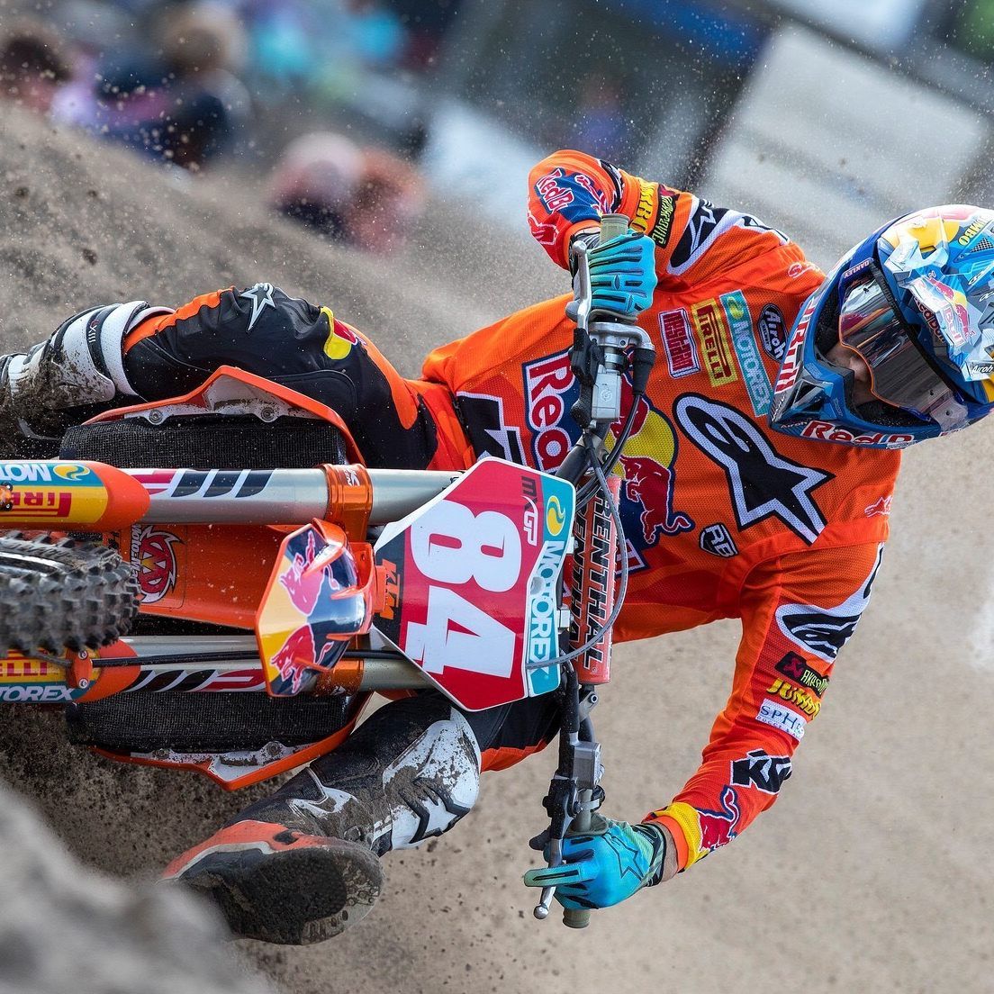 MXGP-Weltmeister Jeffrey Herlings tritt beim beim ADAC MX Masters in Möggers an.