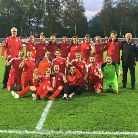 Die LAdies aus Dornbirn jubeln über den Finaleinzug