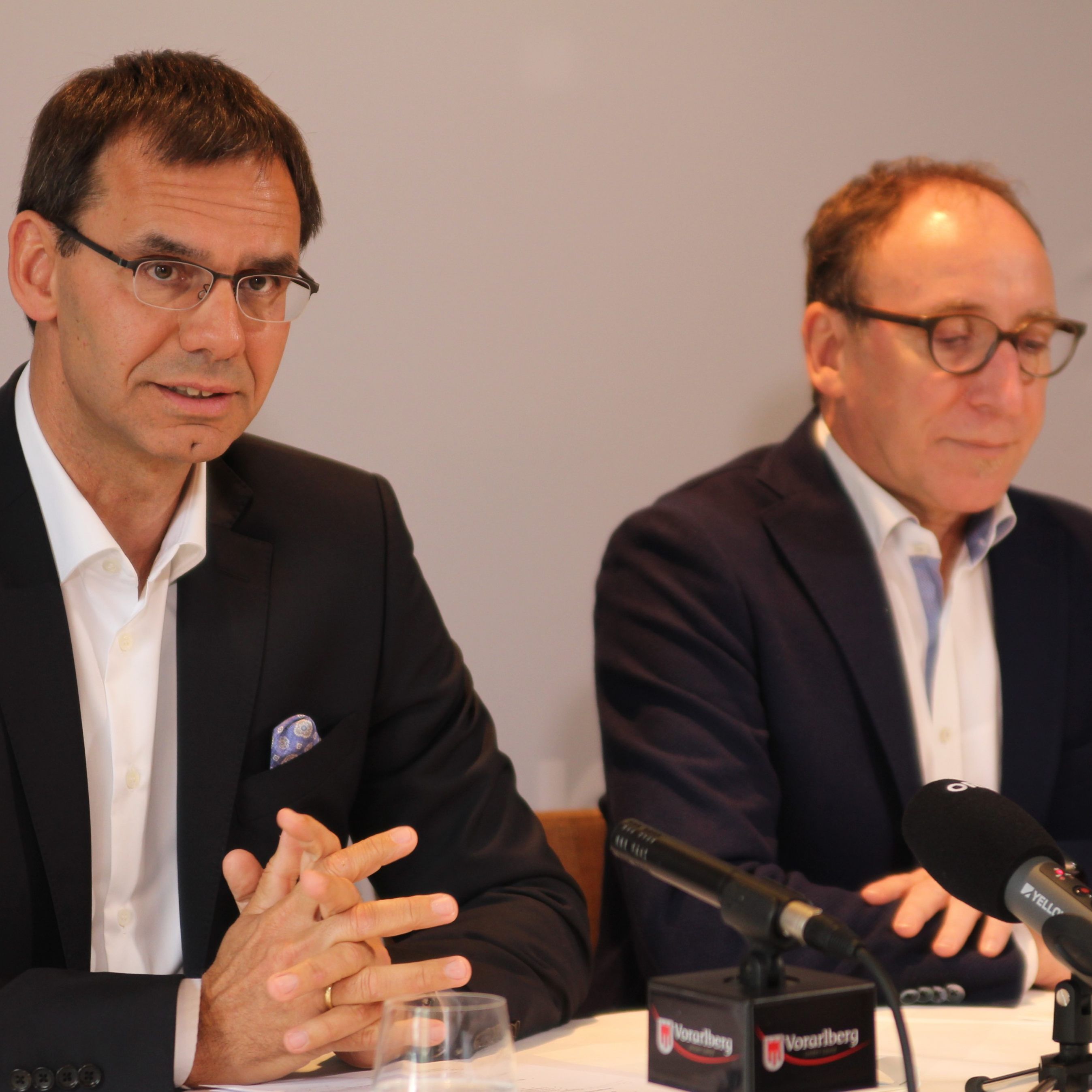 Markus Wallner und Johannes Rauch