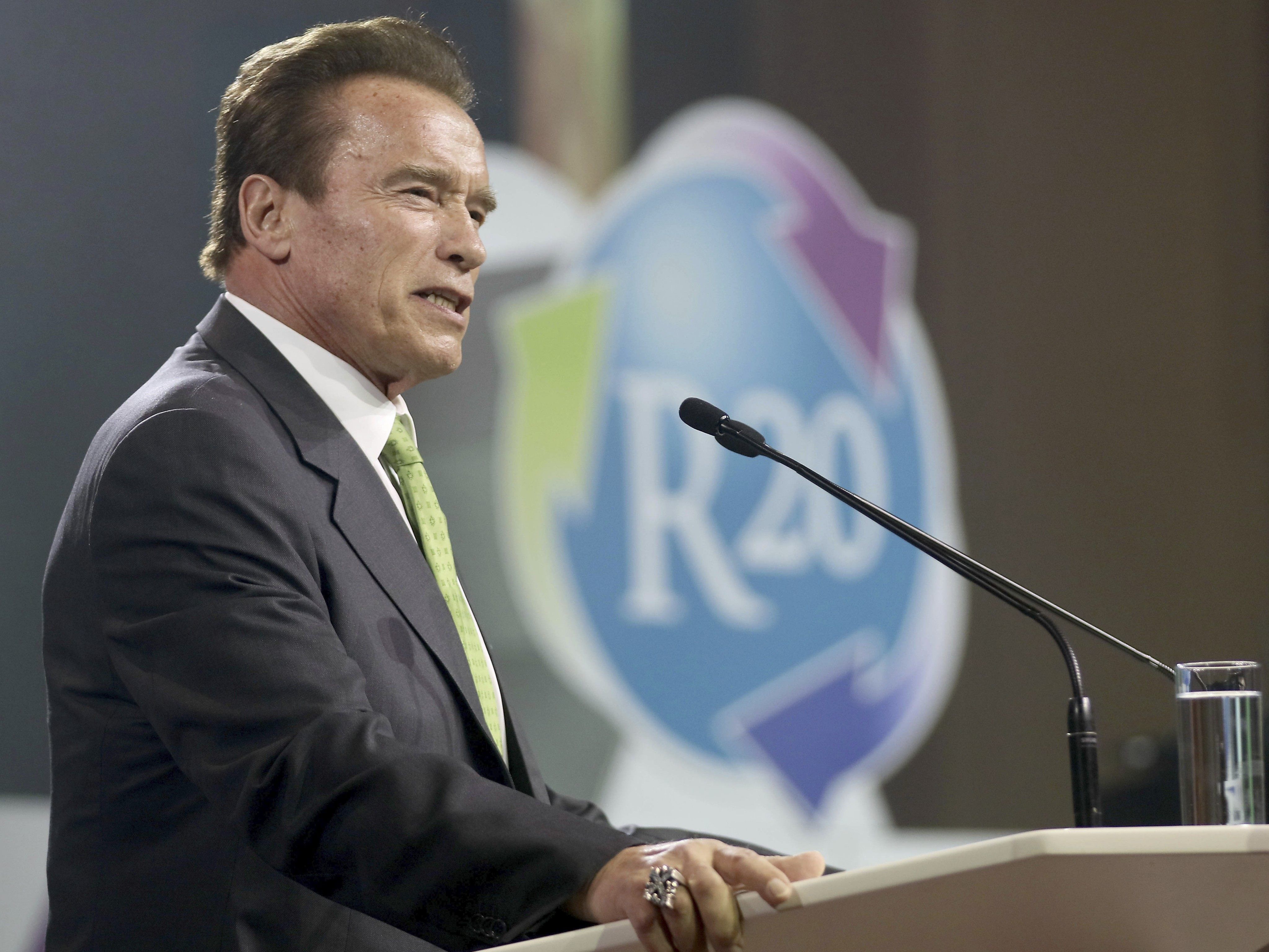 Schwarzenegger und Thunberg werden diverse Reden halten. Schwarzenegger und Thunberg werden diverse Reden halten.