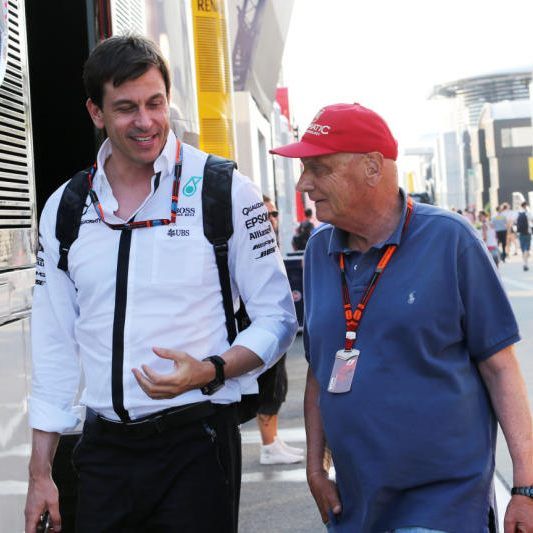 Wolff verabschiedete sich rührend von Niki Lauda.