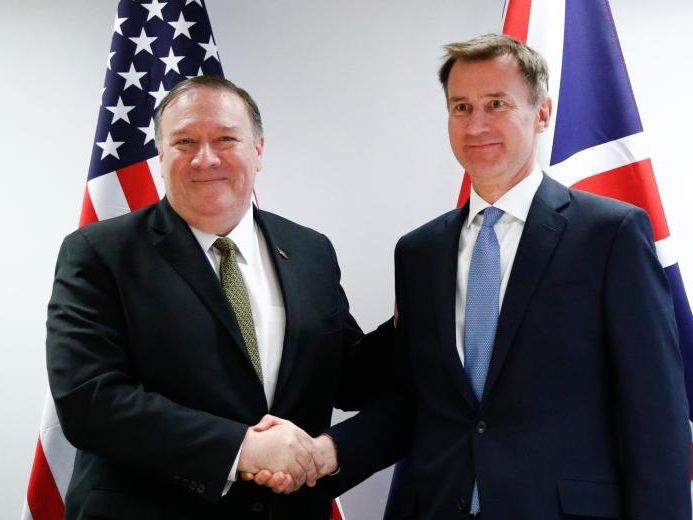 Pompeo traf Diplomaten