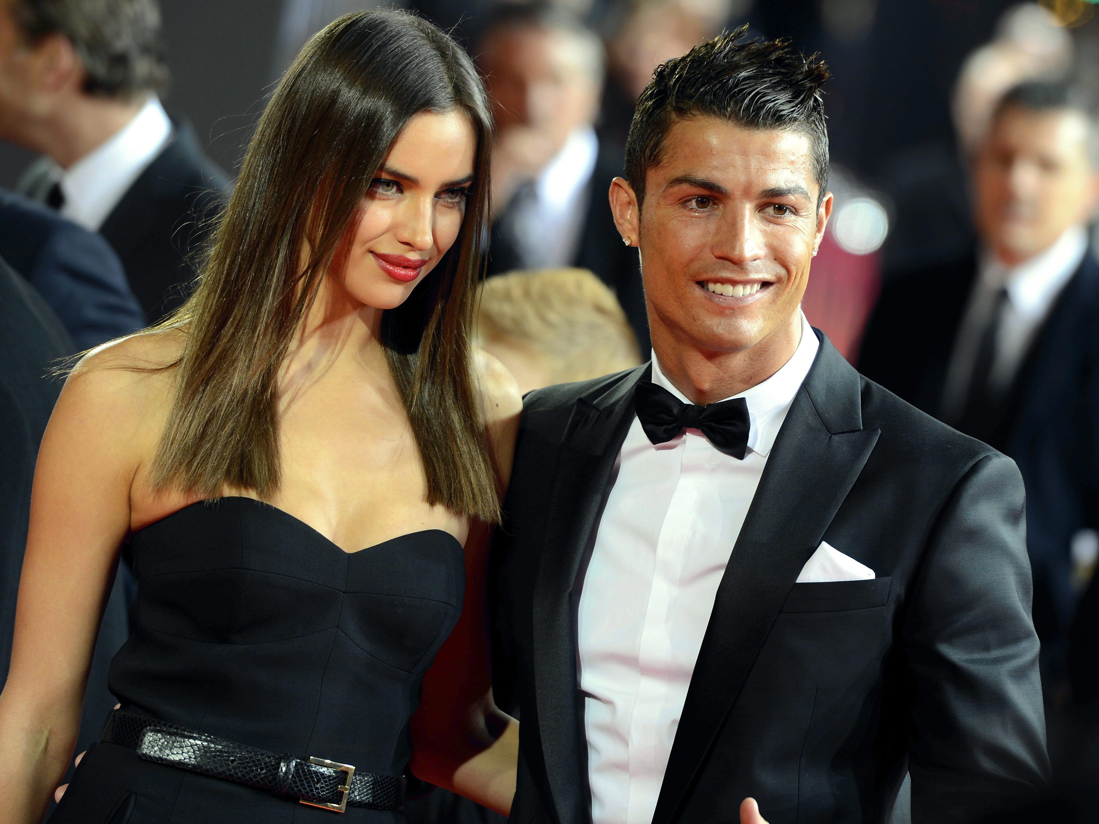 Irina Shayk und Cristiano Ronaldo.