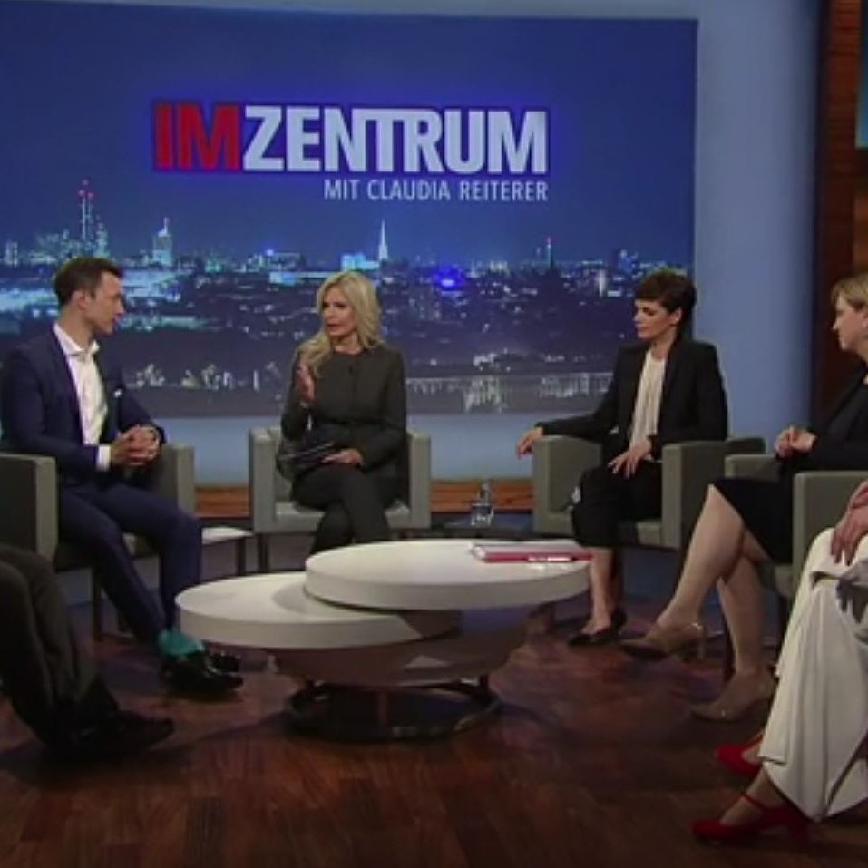 "Im Zentrum" mit Claudia Reiterer.