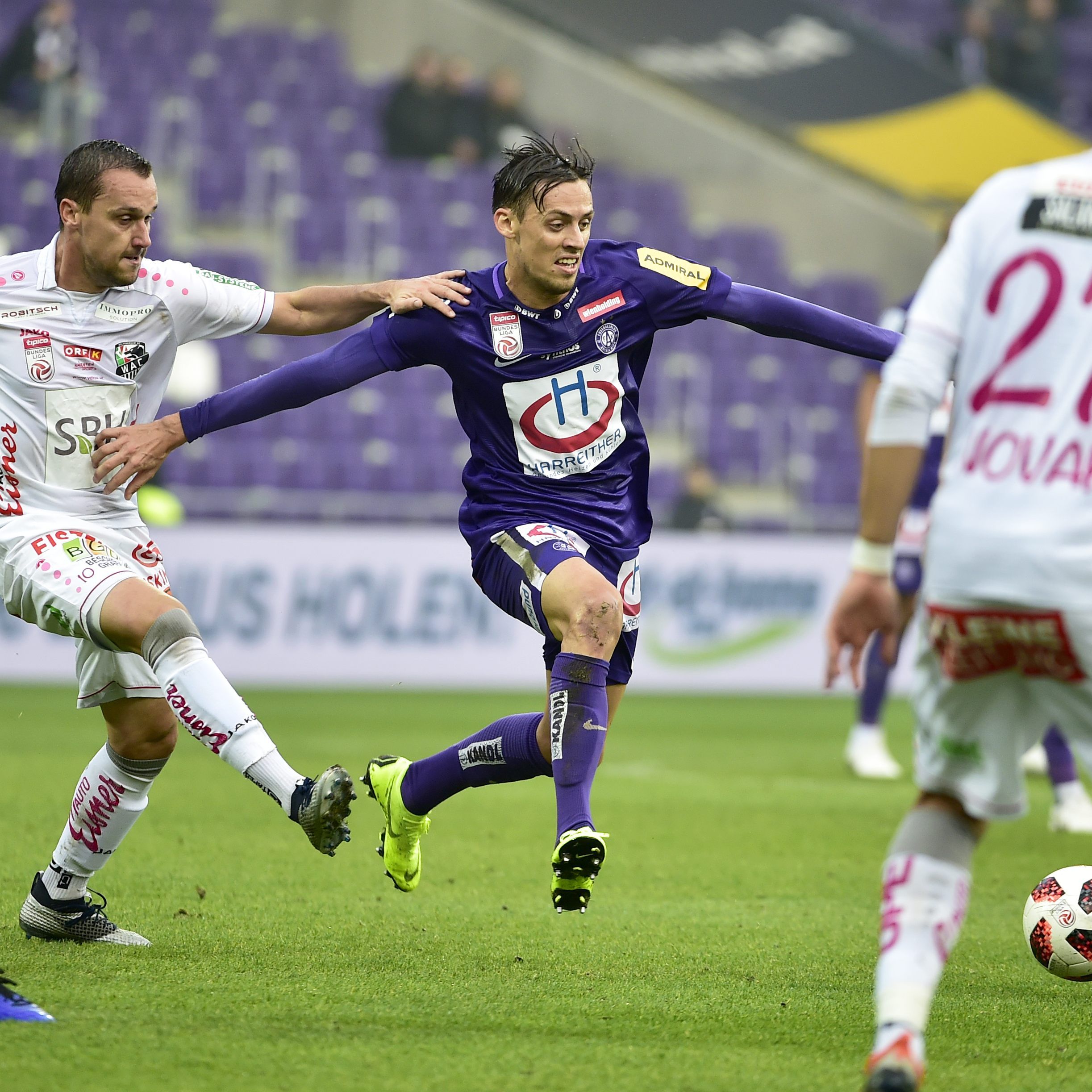 LIVE-Ticker zum Spiel Austria Wien gegen WAC ab 17.00 Uhr.