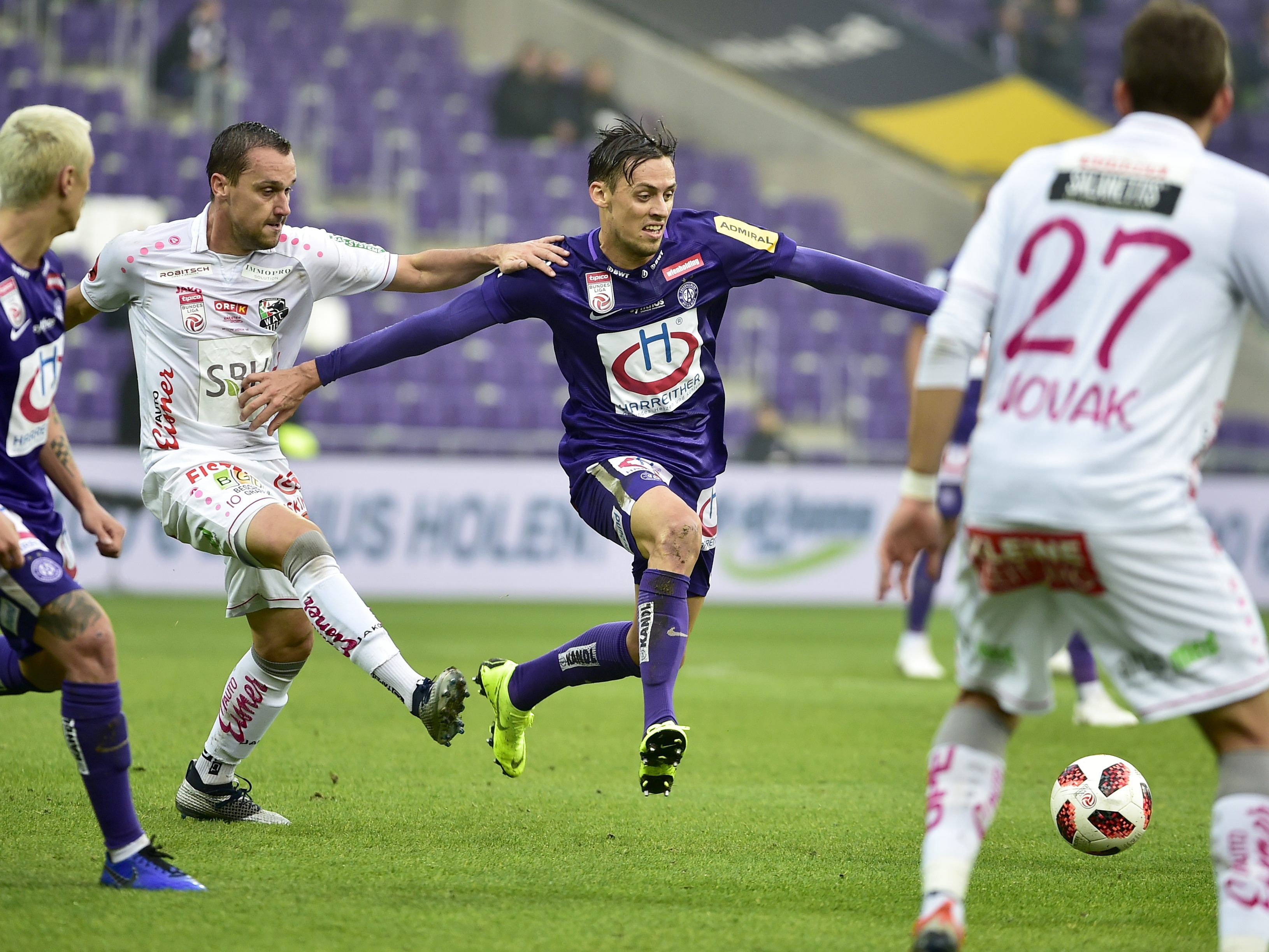 LIVE-Ticker zum Spiel Austria Wien gegen WAC ab 17.00 Uhr.
