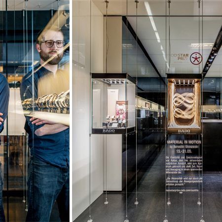 Noch bis zum 31. Mai wird die Kunstinstallation von Benedikt Stonawski zu sehen sein.