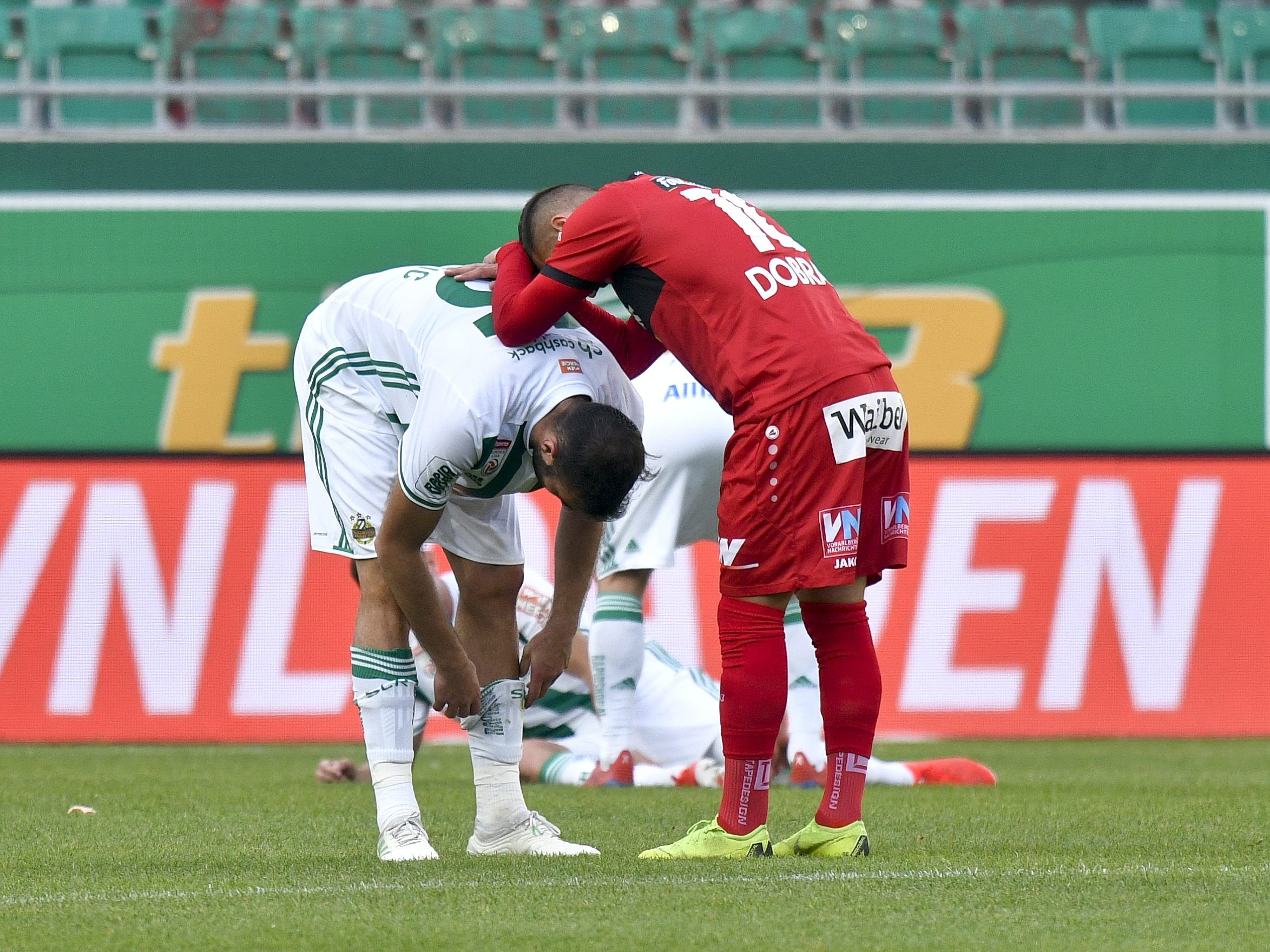 Bei Rapid Wien kam gegen Altach die zweite Garde zum Einsatz.