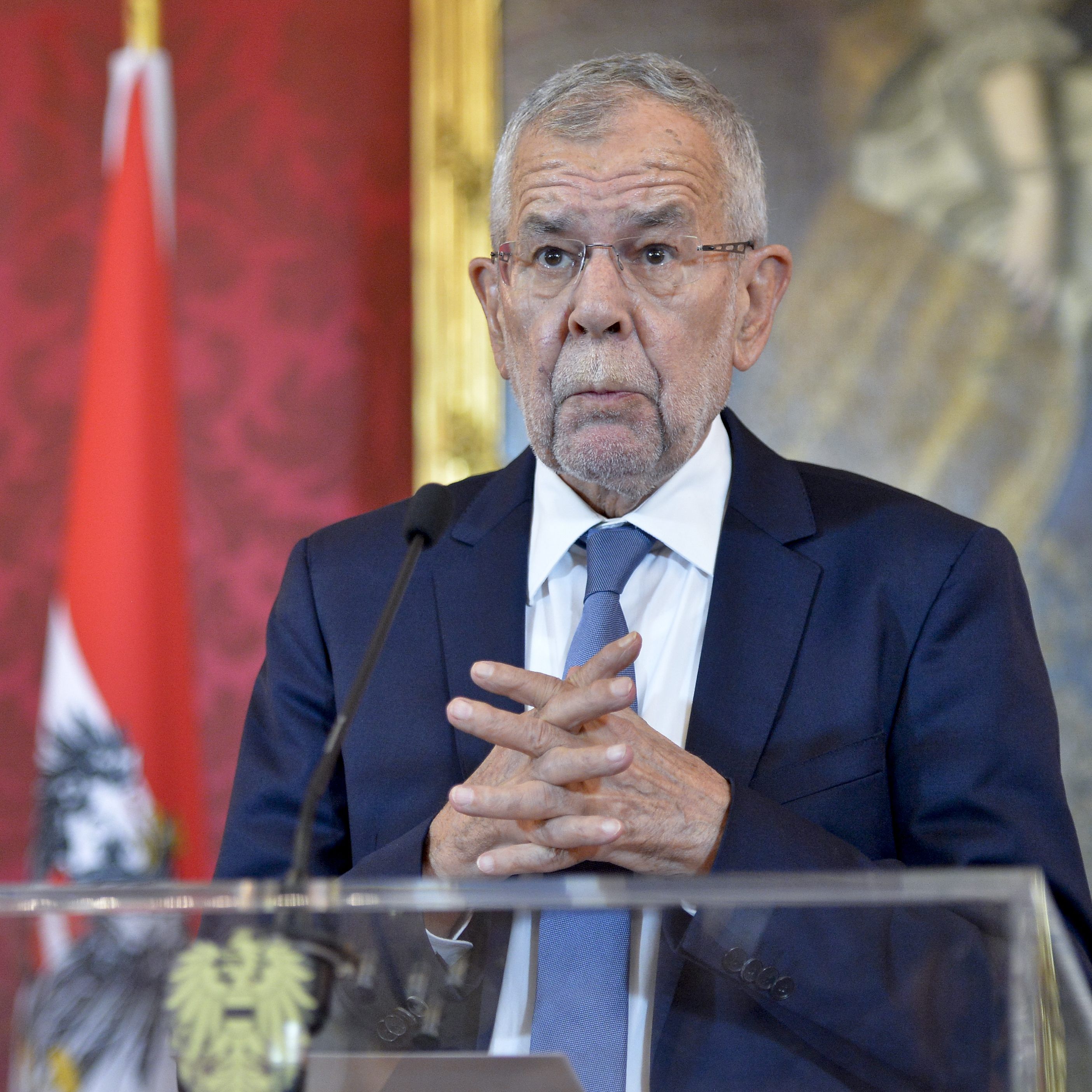 Alexander Van der Bellen erlebt ein Hoch auf Twitter.