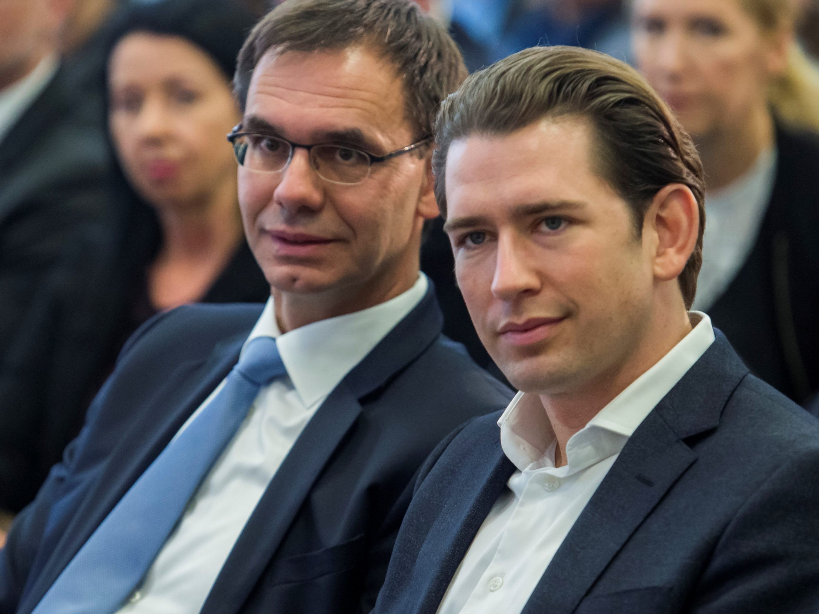 LH Wallner und Kanzler Kurz.