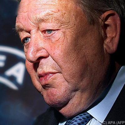 Der Schwede war von 1990 bis 2007 UEFA-Präsident
