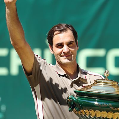 Der 37-Jährige bewies gute Form auf Rasen